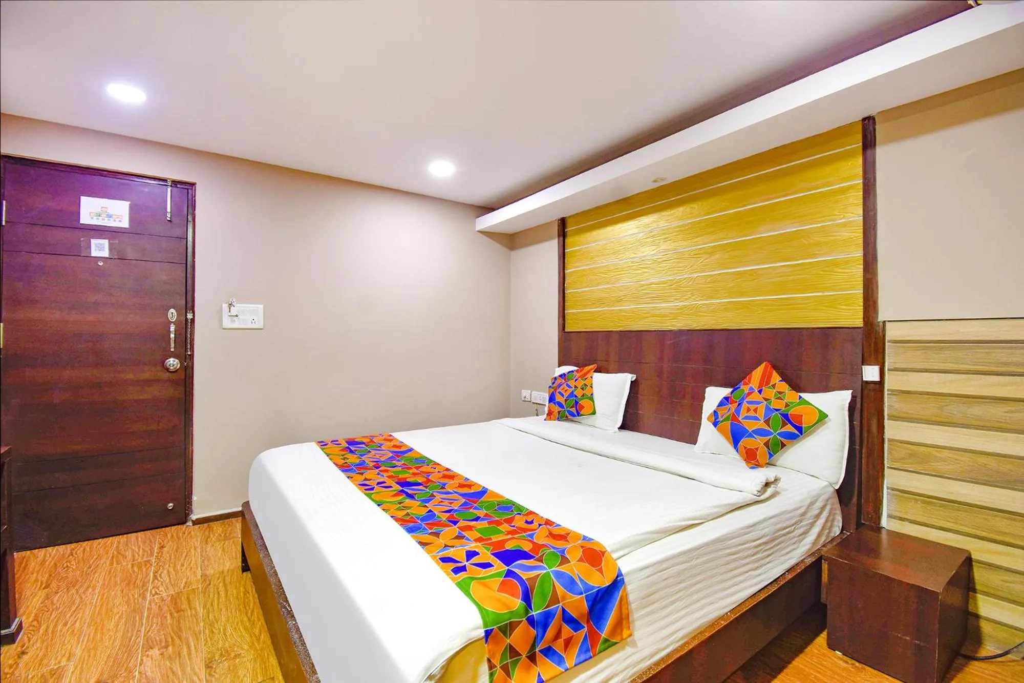 Bed in FabExpress Ocean Residency, Colva