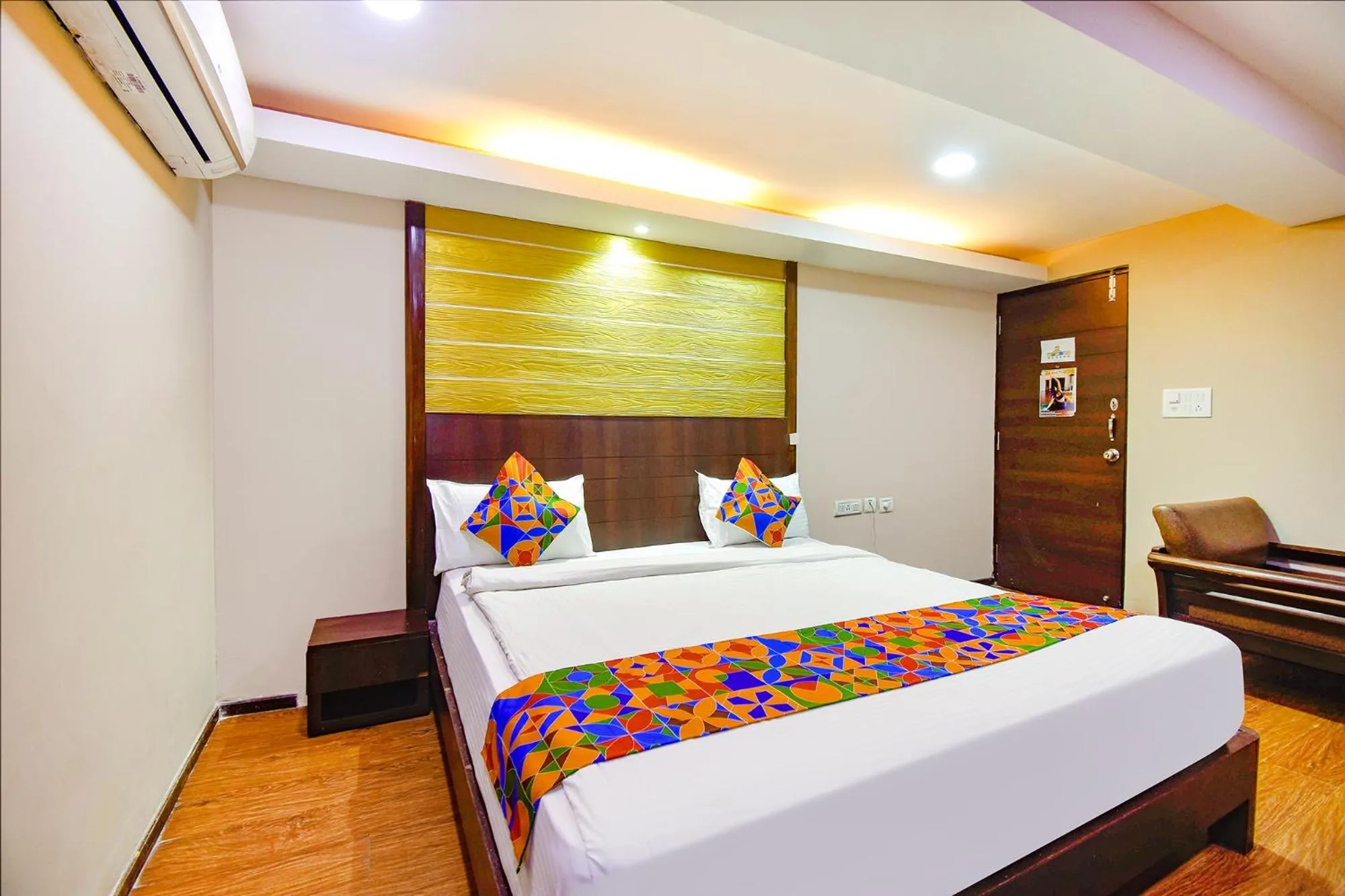 Bed in FabExpress Ocean Residency, Colva