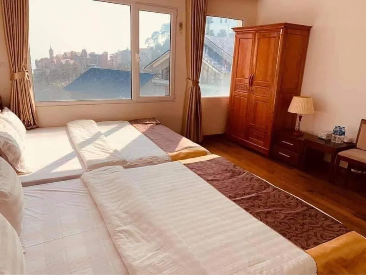 Bed in Hà Thành Tam Đảo HOTEL