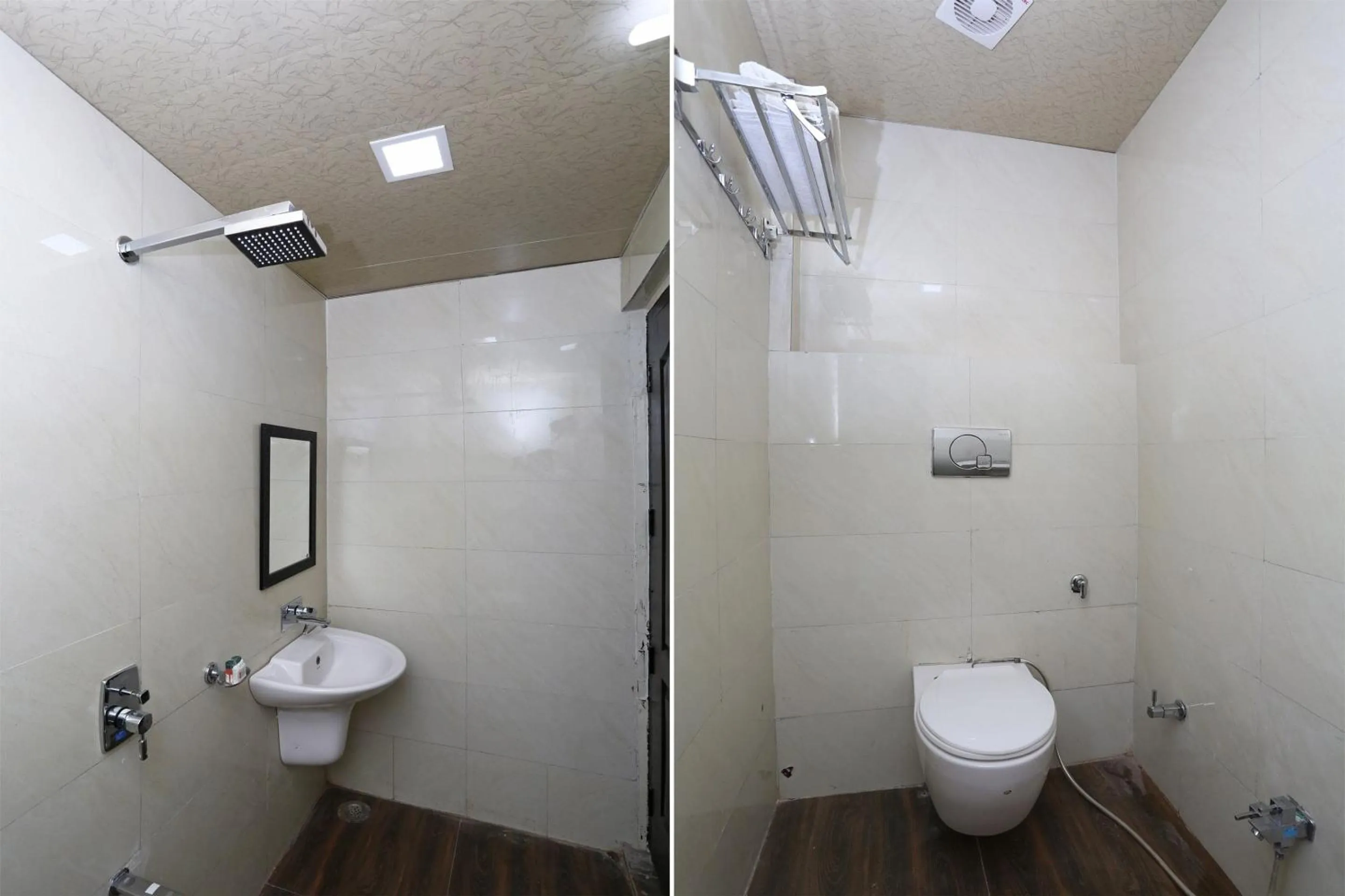 Bathroom in Super Hotel O Shree Radha Resort