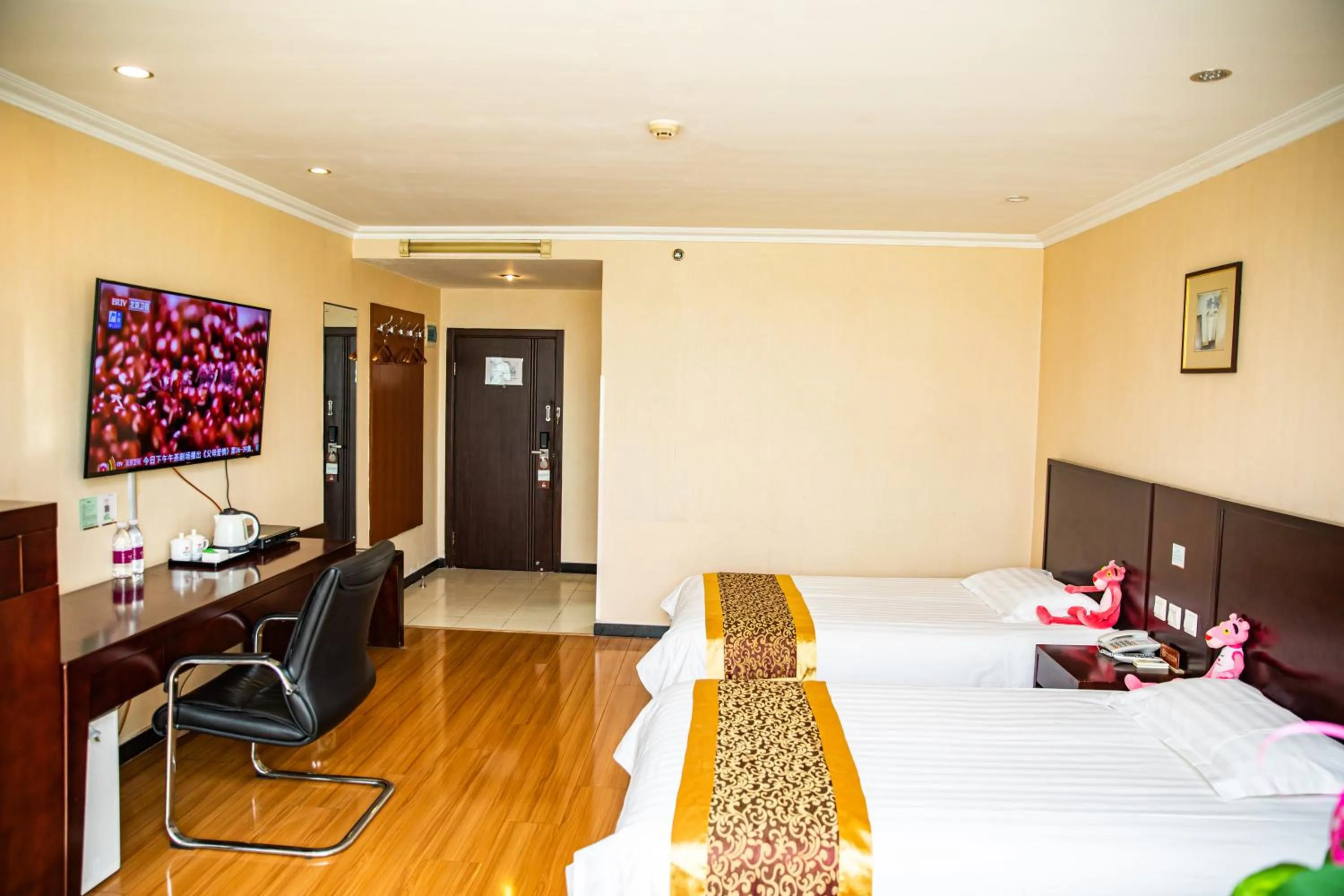 Bed in Jintai Home (Beijing North Railway Station Jiaotong University Branch)