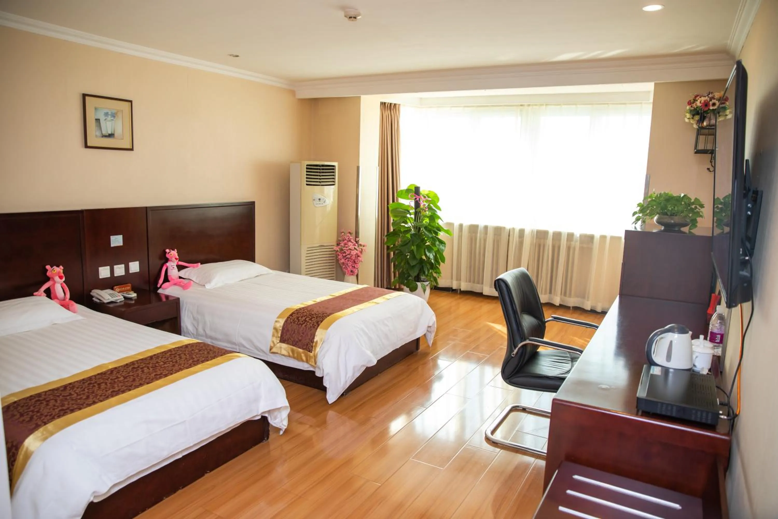 Bed in Jintai Home (Beijing North Railway Station Jiaotong University Branch)