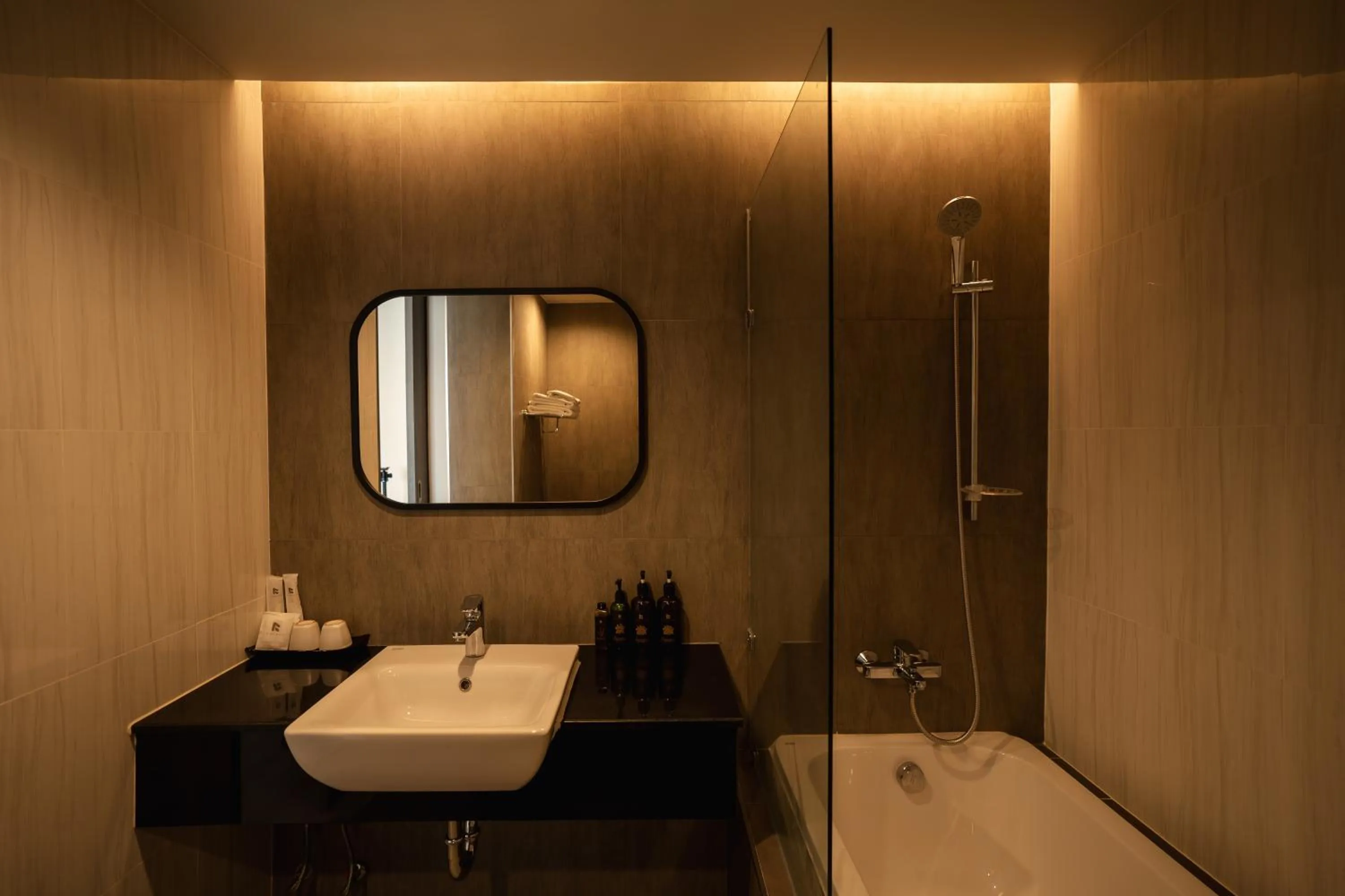 Bathroom in The Rise Suites Hotel, Chiang Mai - SHA Extra Plus