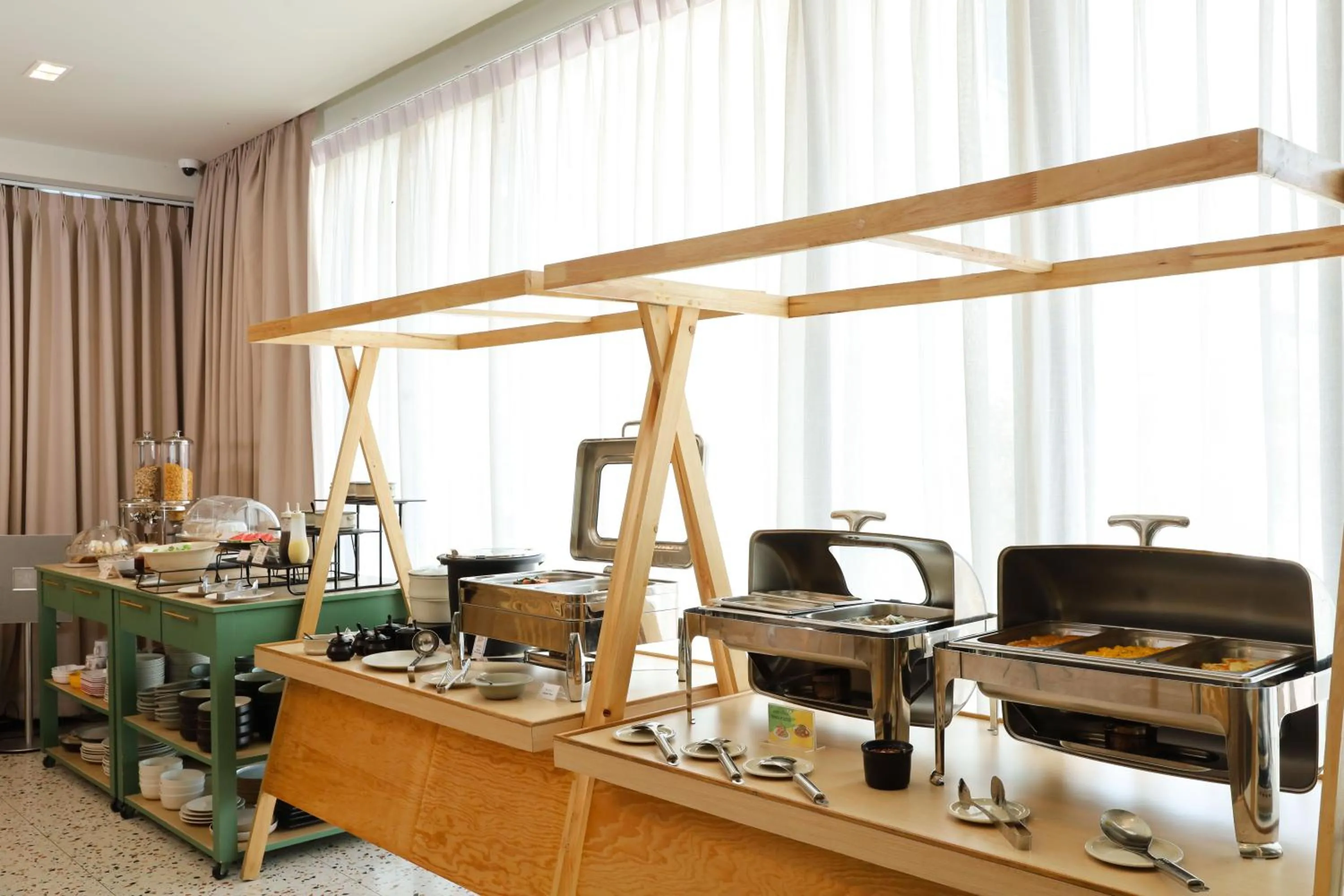 Buffet breakfast in The Rise Suites Hotel, Chiang Mai - SHA Extra Plus