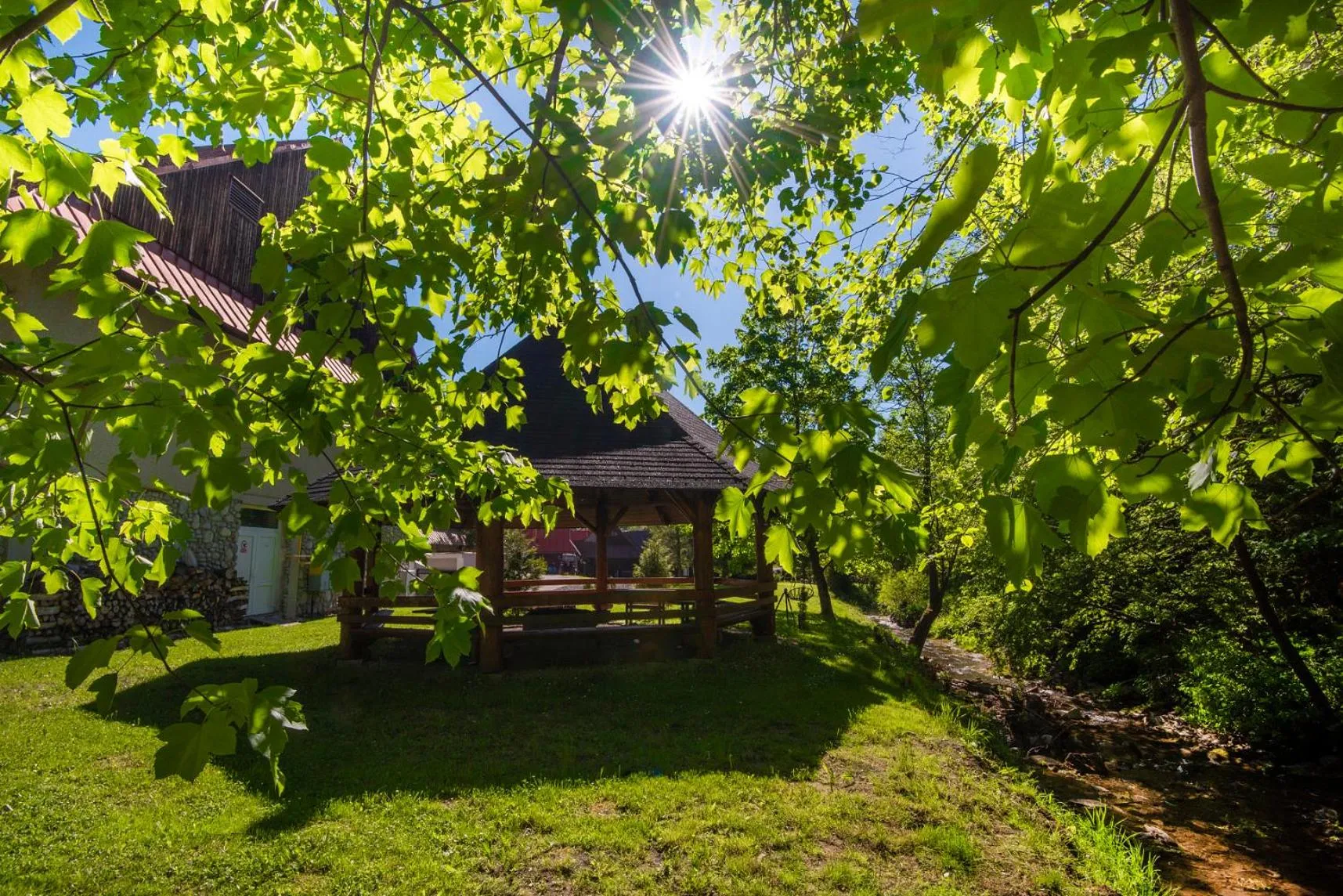 Property building in SOVA Hotel&Restaurant