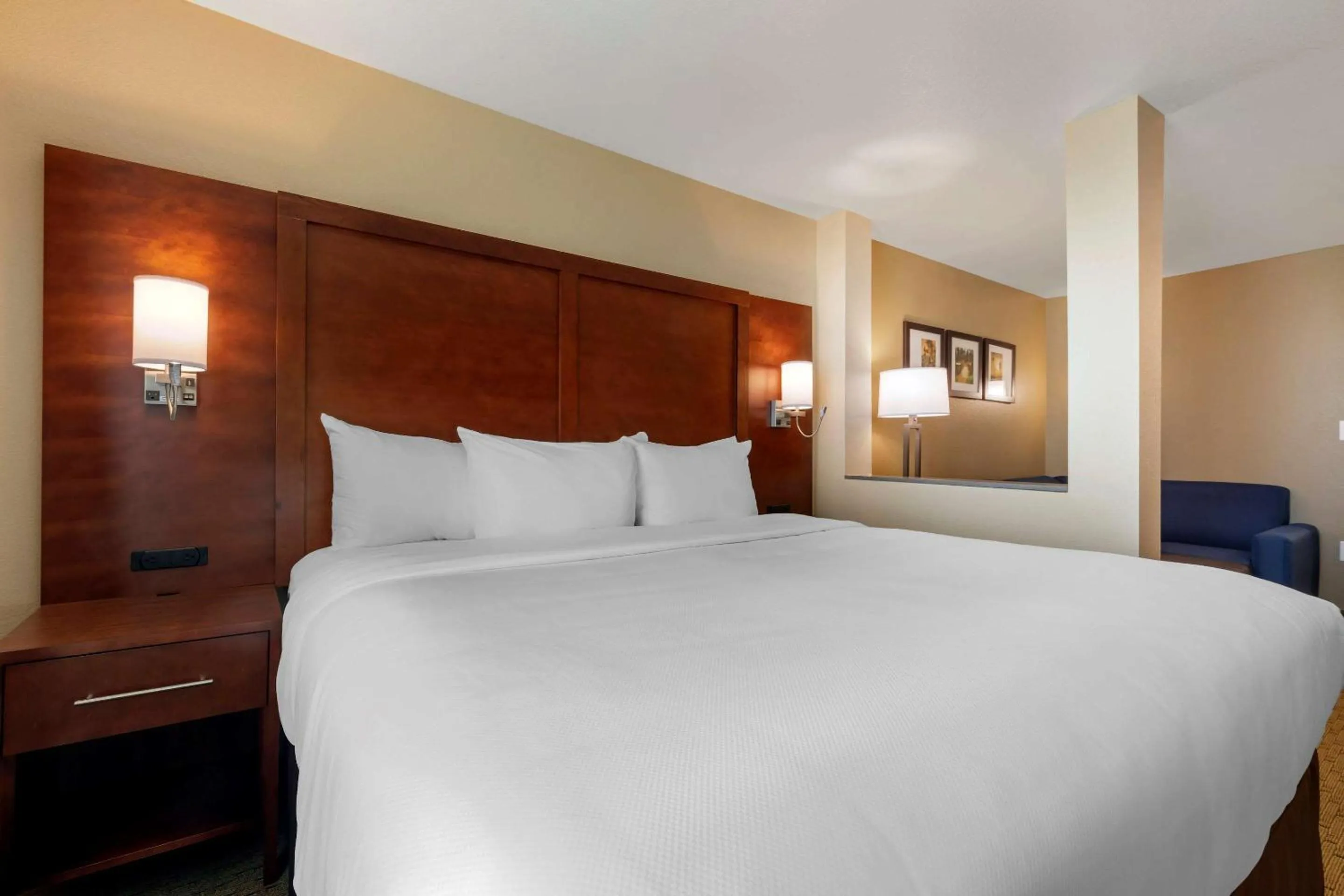 Photo of the whole room, Bed in Comfort Inn & Suites Euless DFW West
