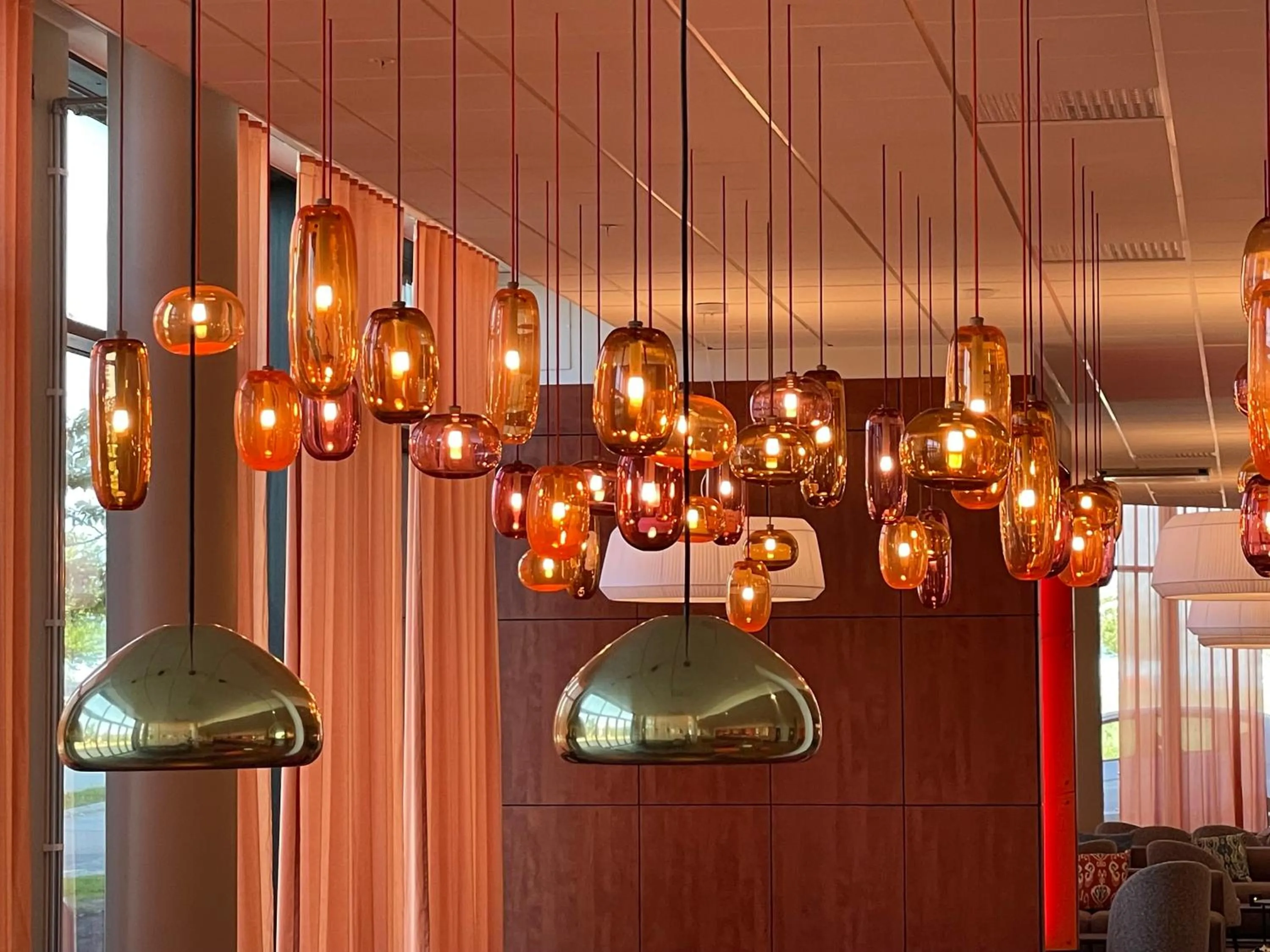 Lobby or reception in Motel L Lund