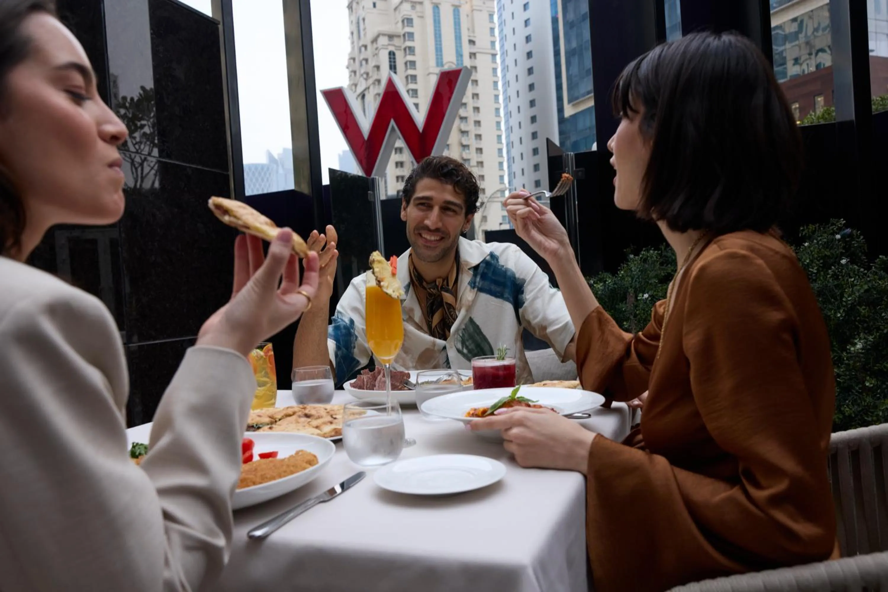 Restaurant/places to eat in W Doha