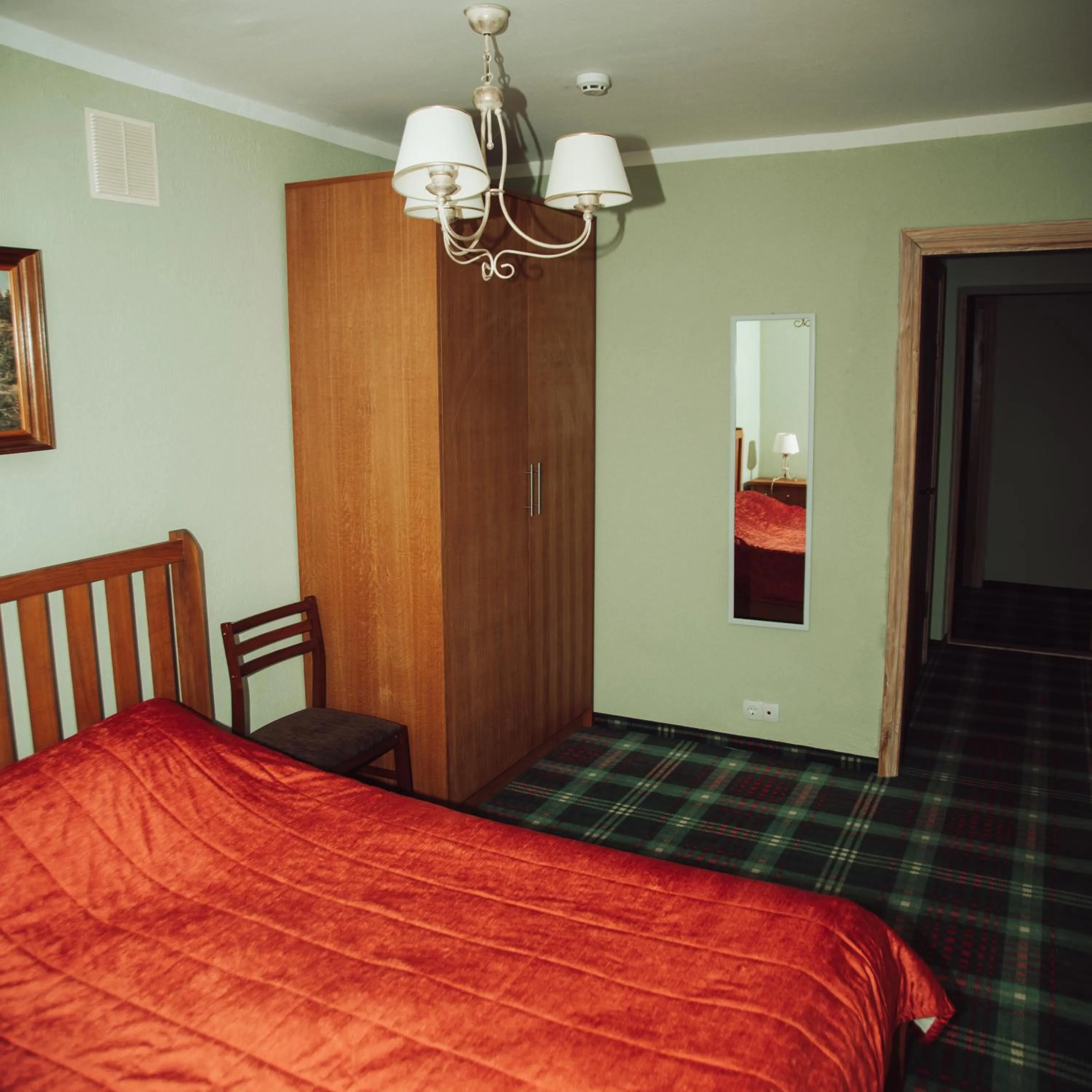 Bed in Taujėnų dvaro svečių namai