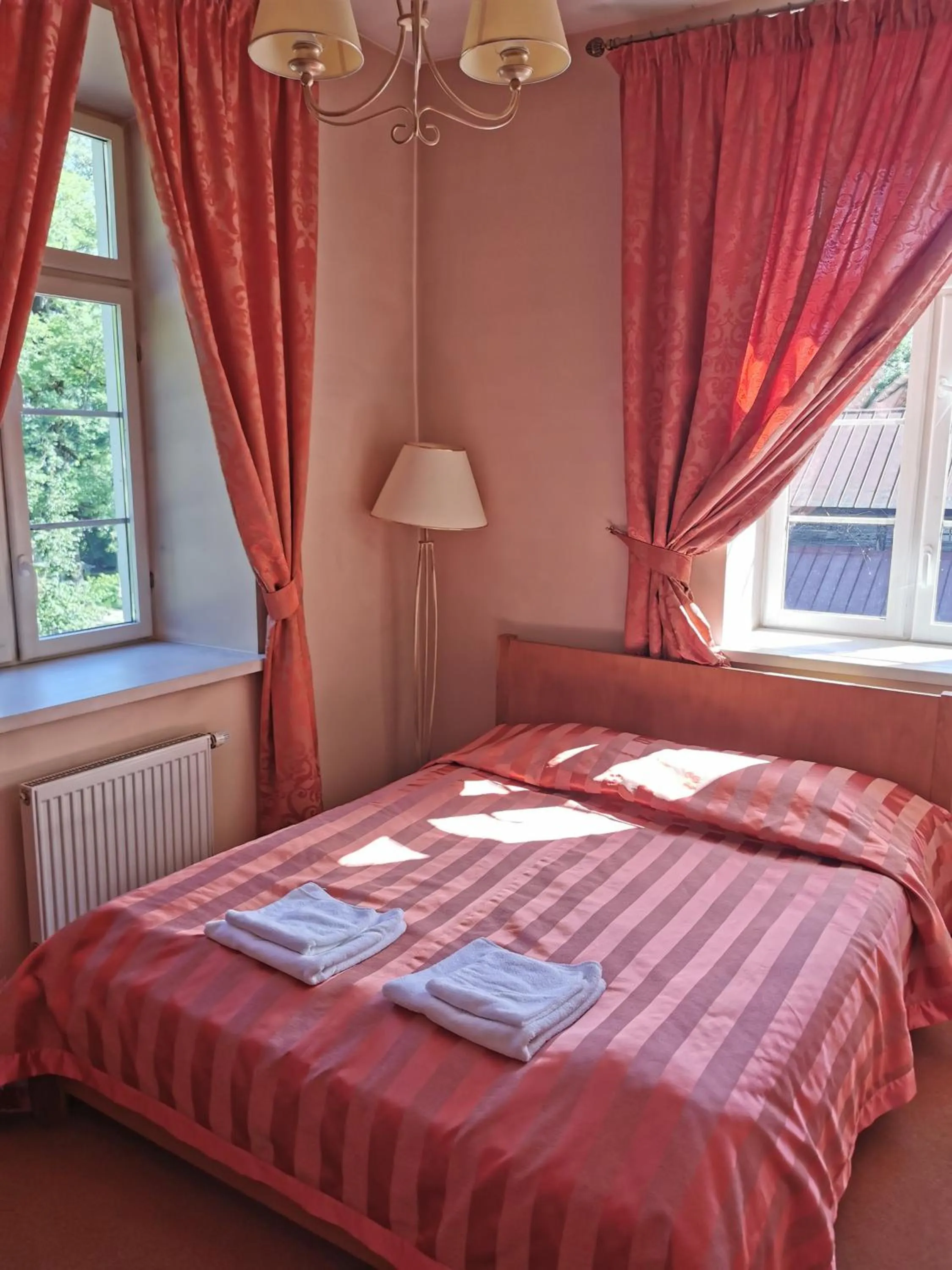 Bed in Taujėnų dvaro svečių namai