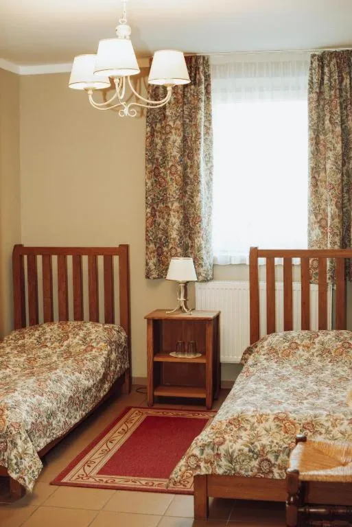 Bed in Taujėnų dvaro svečių namai