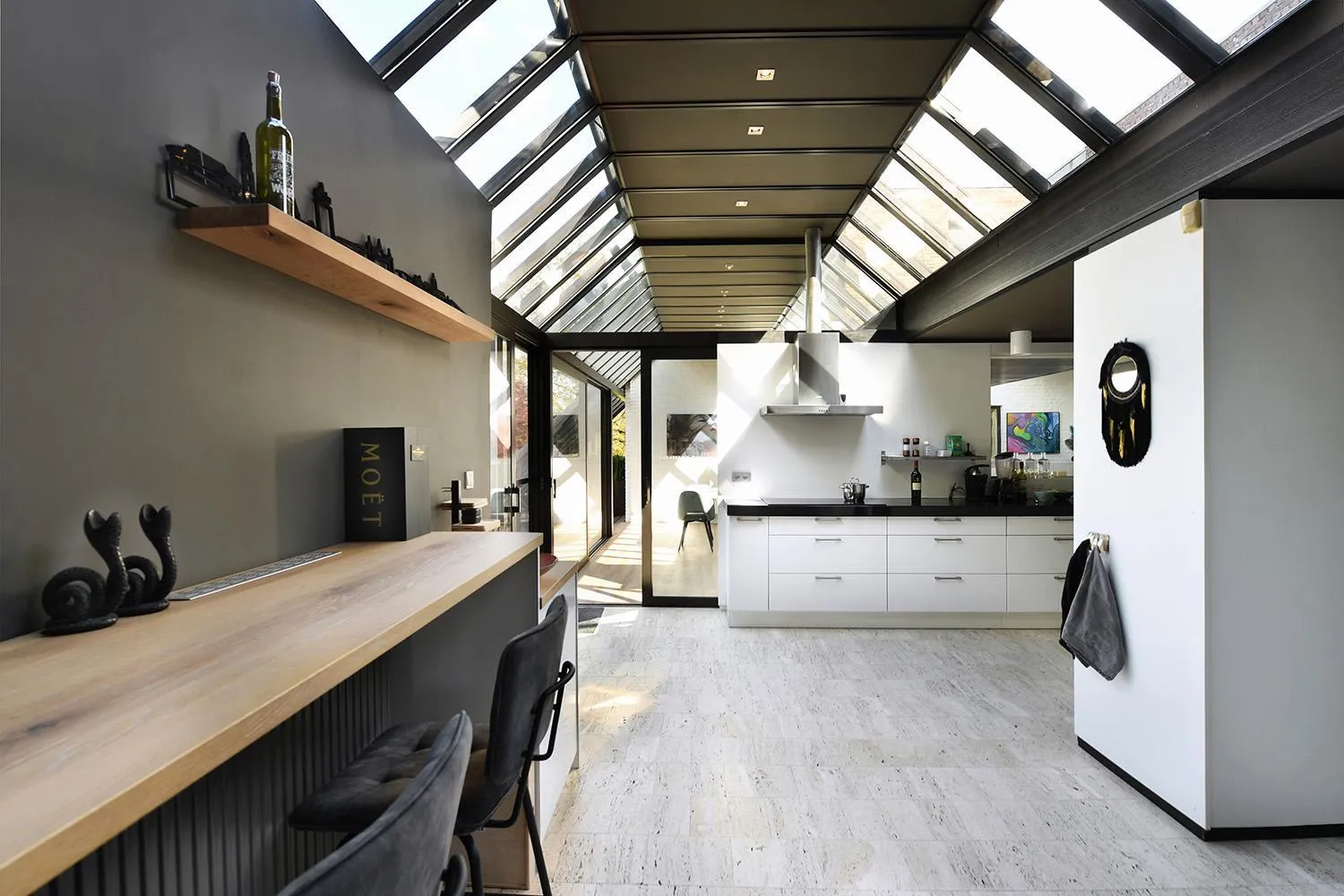 Kitchen or kitchenette in Rue Haute by M&M 4 sterren bed en breakfast vlakbij Maastricht