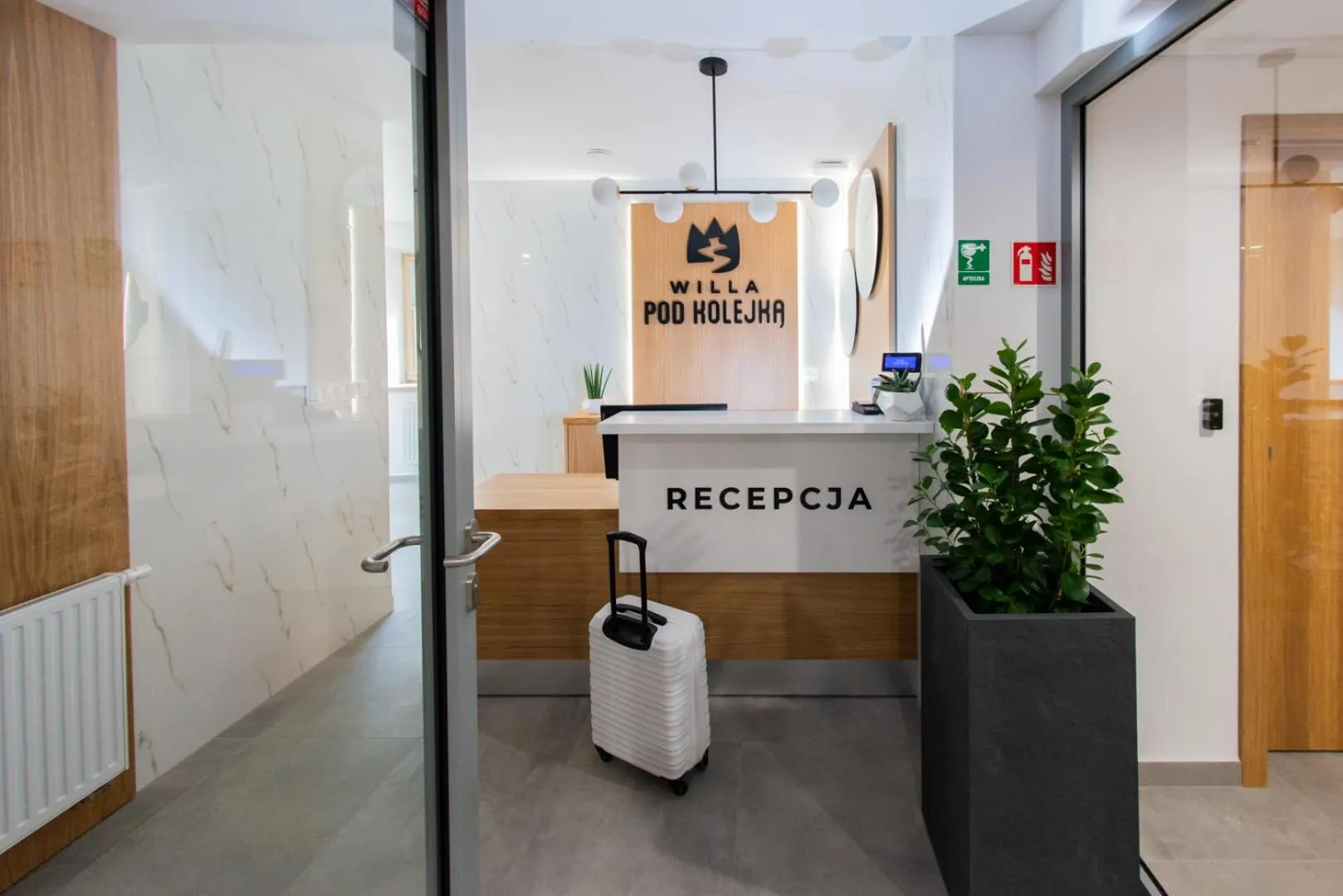 Lobby or reception in Willa Pod Kolejką
