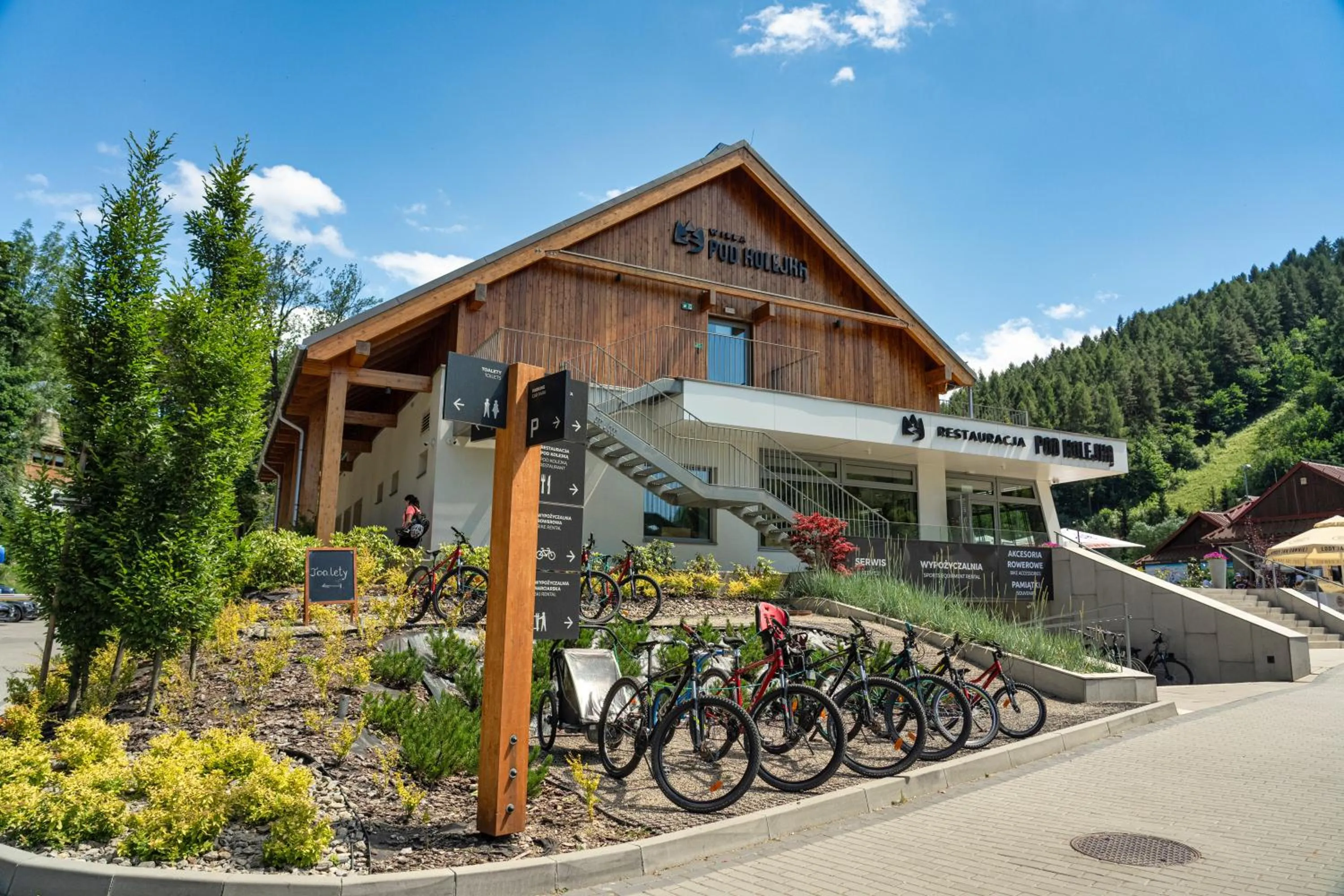 Property building in Willa Pod Kolejką