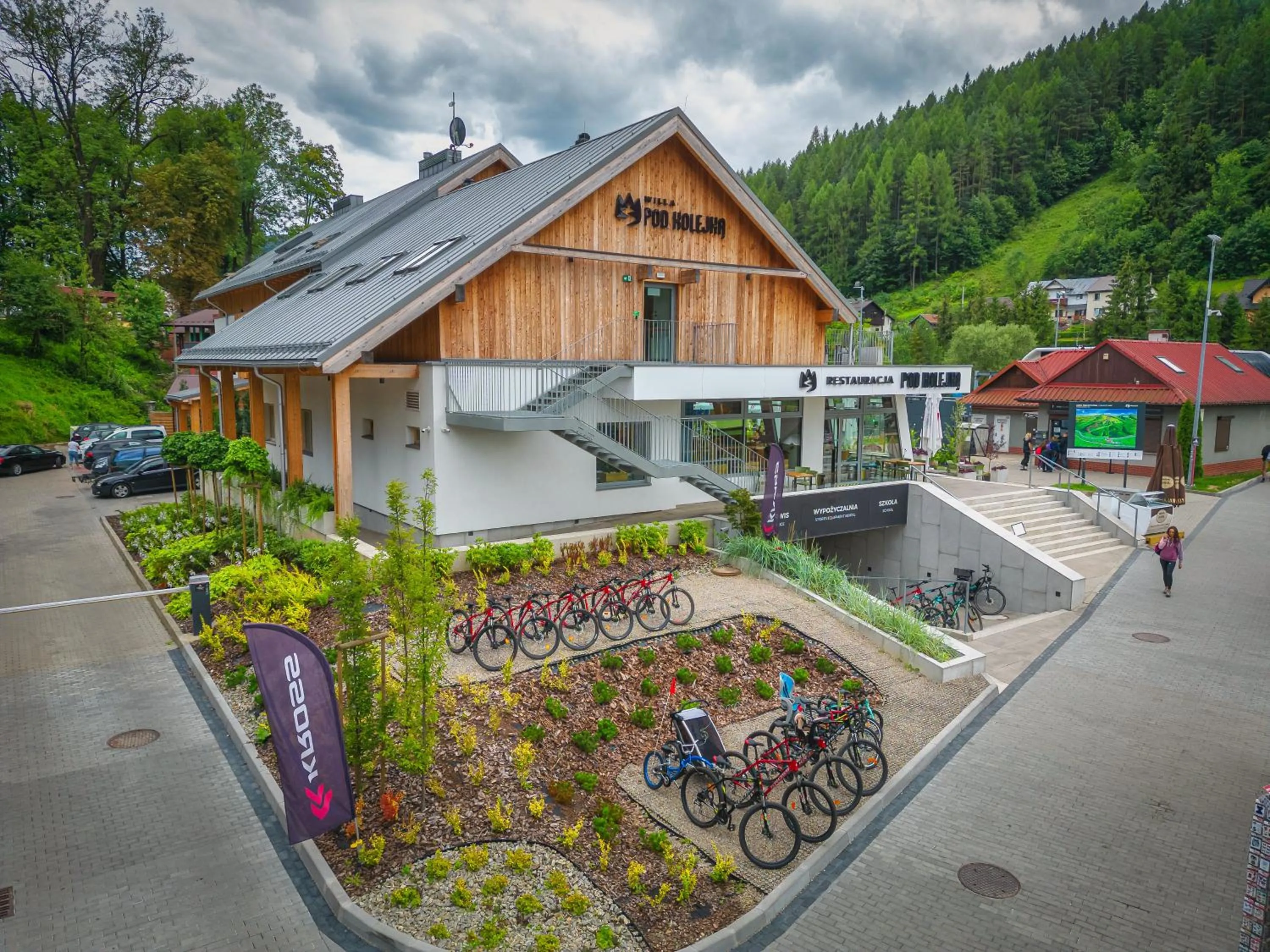 Garden in Willa Pod Kolejką
