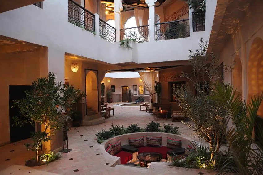 Lobby or reception in Les Sources berbères Riad & Spa