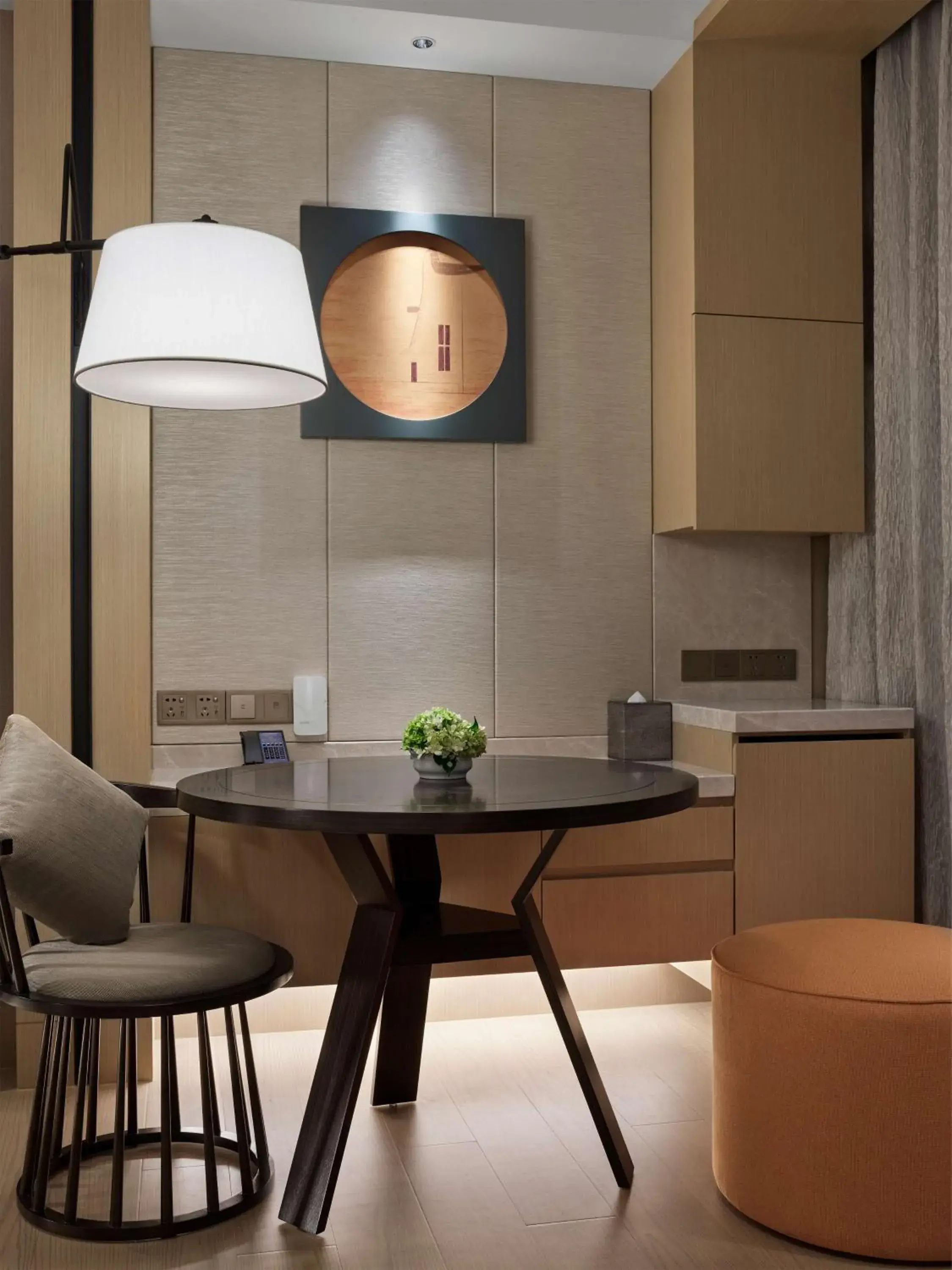 Deluxe Twin Room with Courtyard in Hilton Shanghai Songjiang Guangfulin Deluxe Twin Room with Courtyard in Hilton Shanghai Songjiang Guangfulin