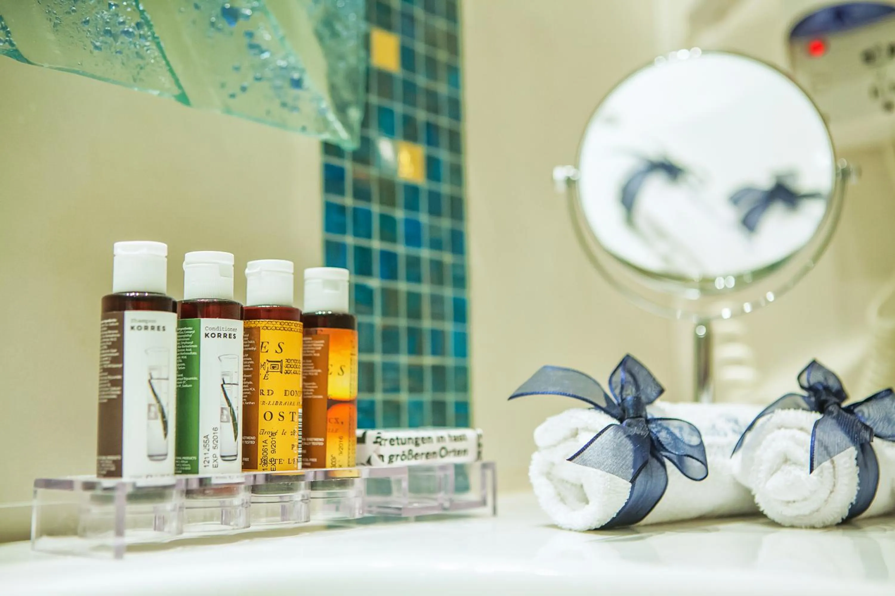 Decorative detail in Archontiko Kymis Boutique Hotel