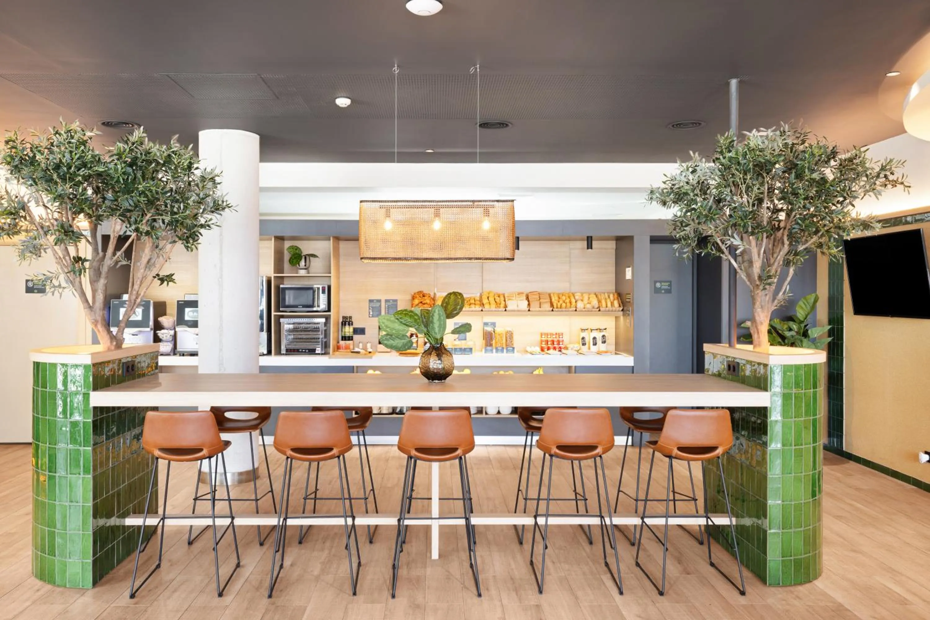 Seating area in B&B HOTEL Murcia