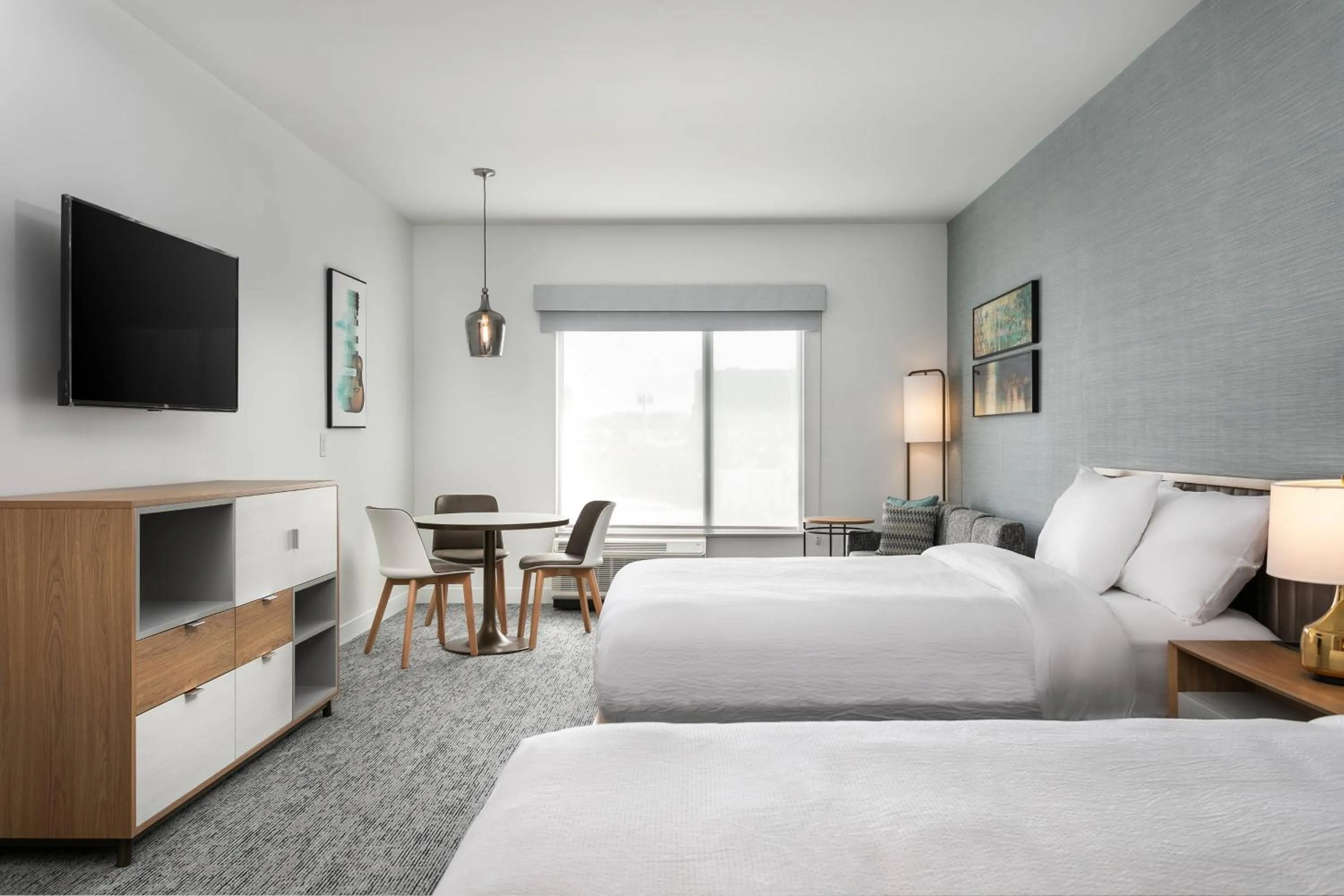 Photo of the whole room, Bed in TownePlace Suites by Marriott Nashville Midtown