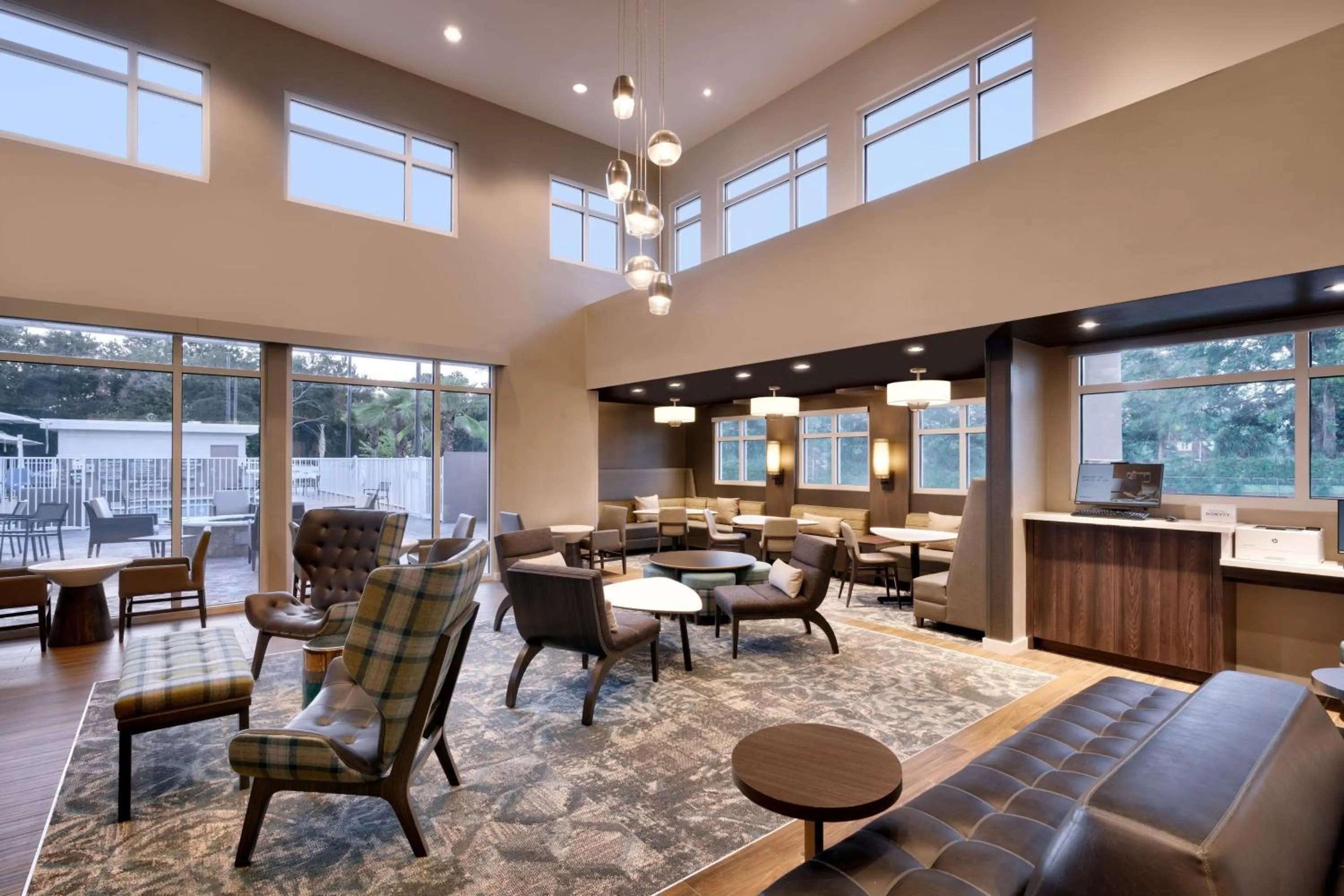 Lobby or reception in Residence Inn by Marriott Brunswick