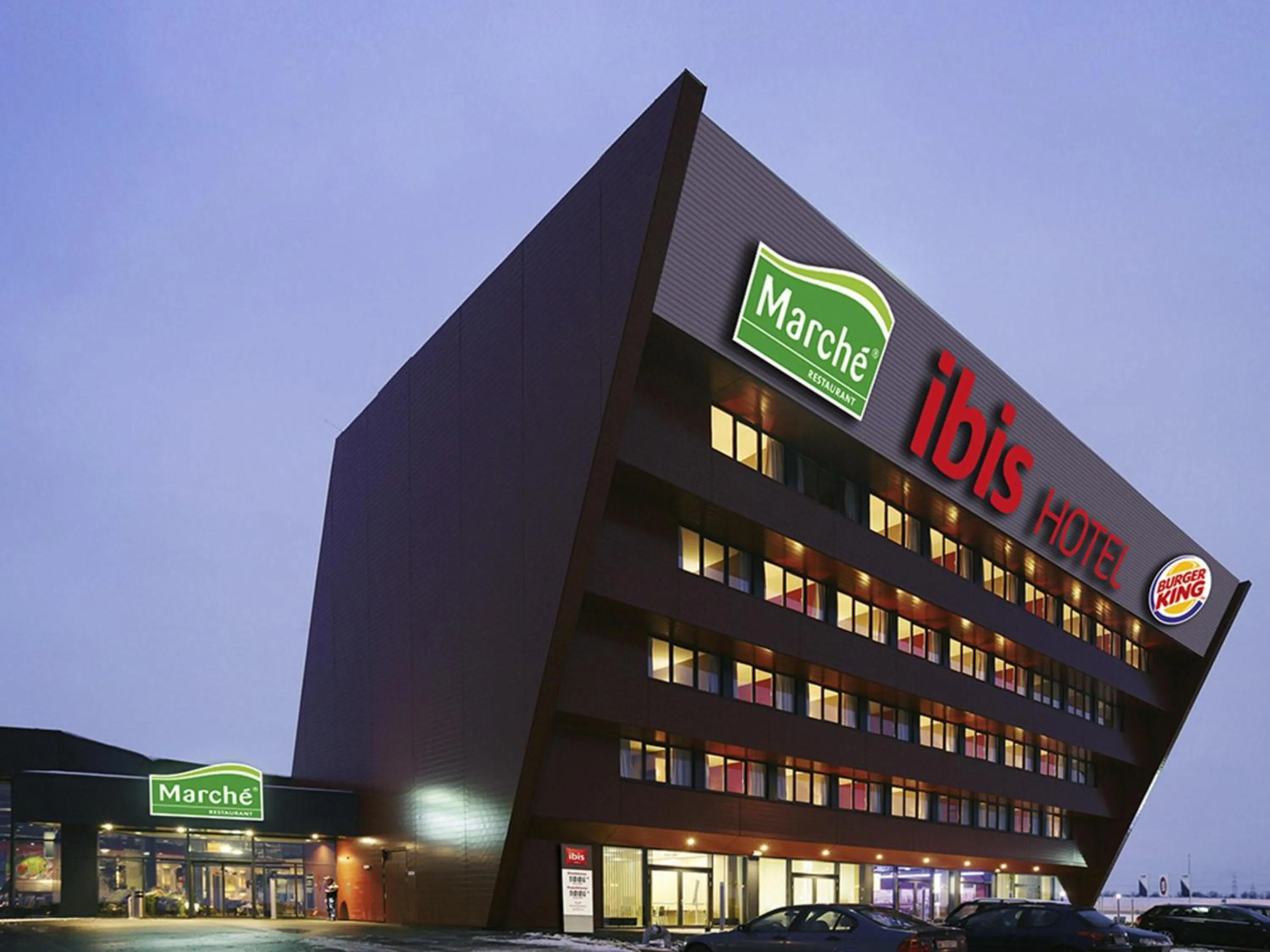 Property building in Ibis Vienna Airport