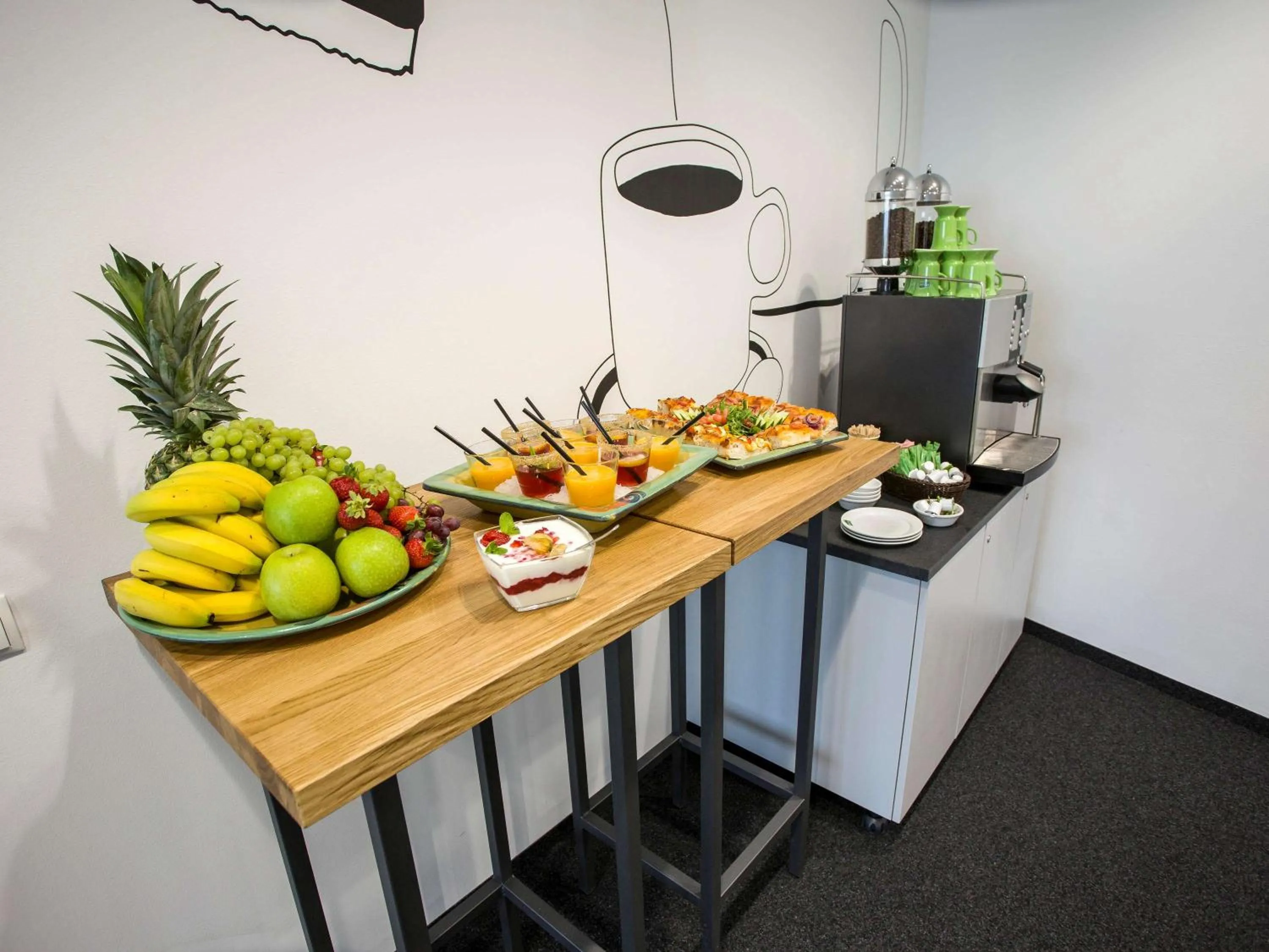 On site in Ibis Vienna Airport