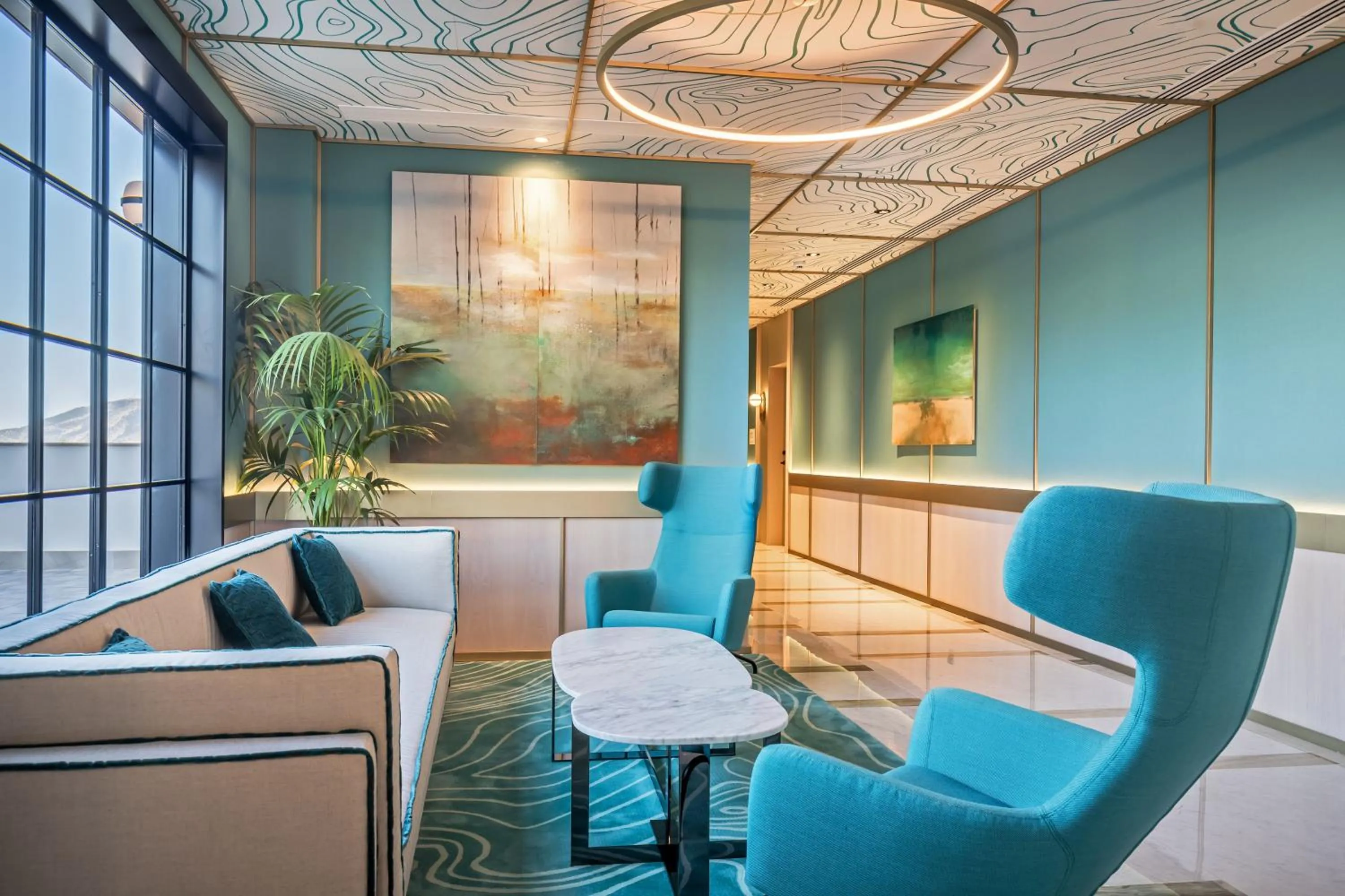 Lobby or reception in Barceló La Nucía Palms