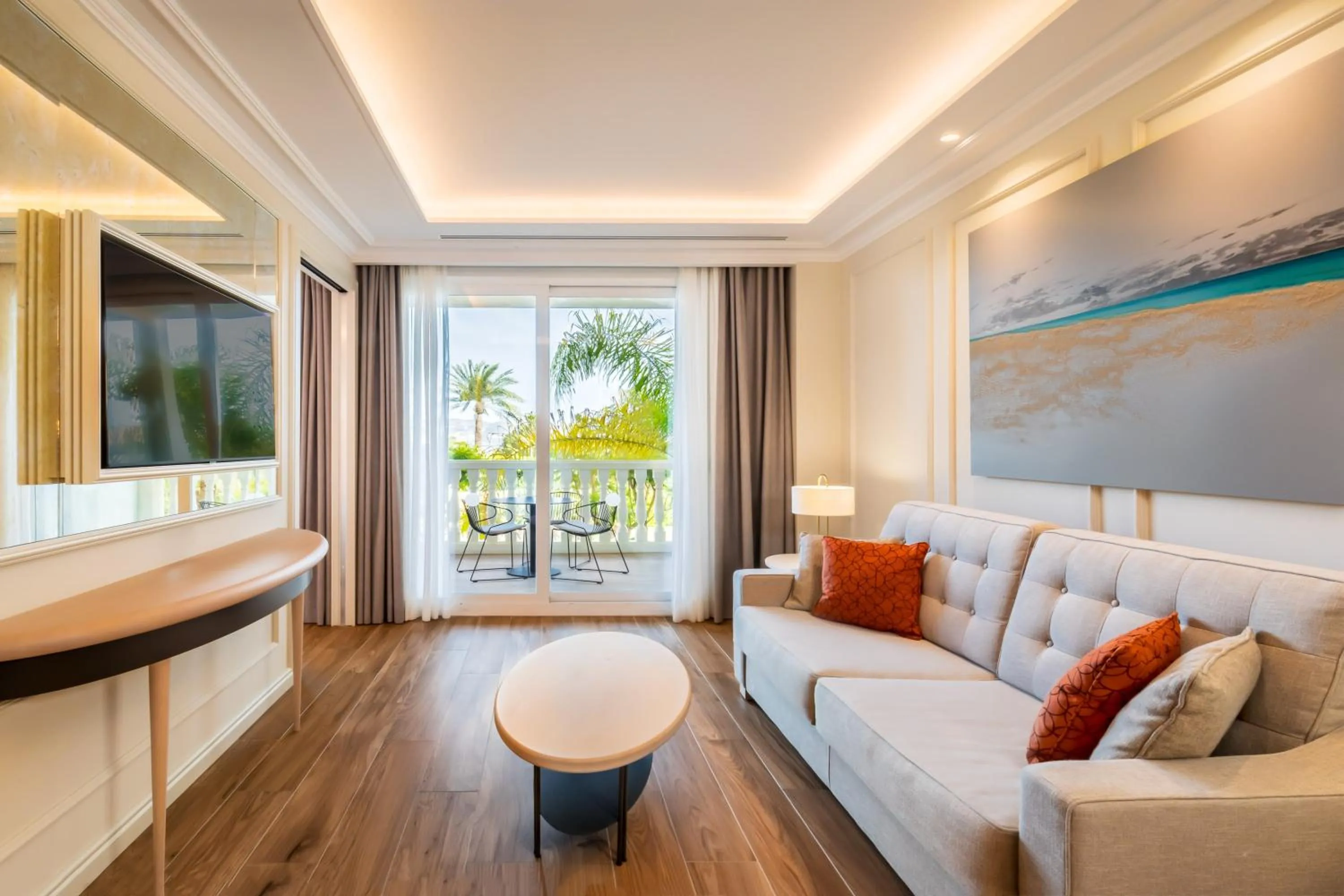 Seating area in Barceló La Nucía Palms