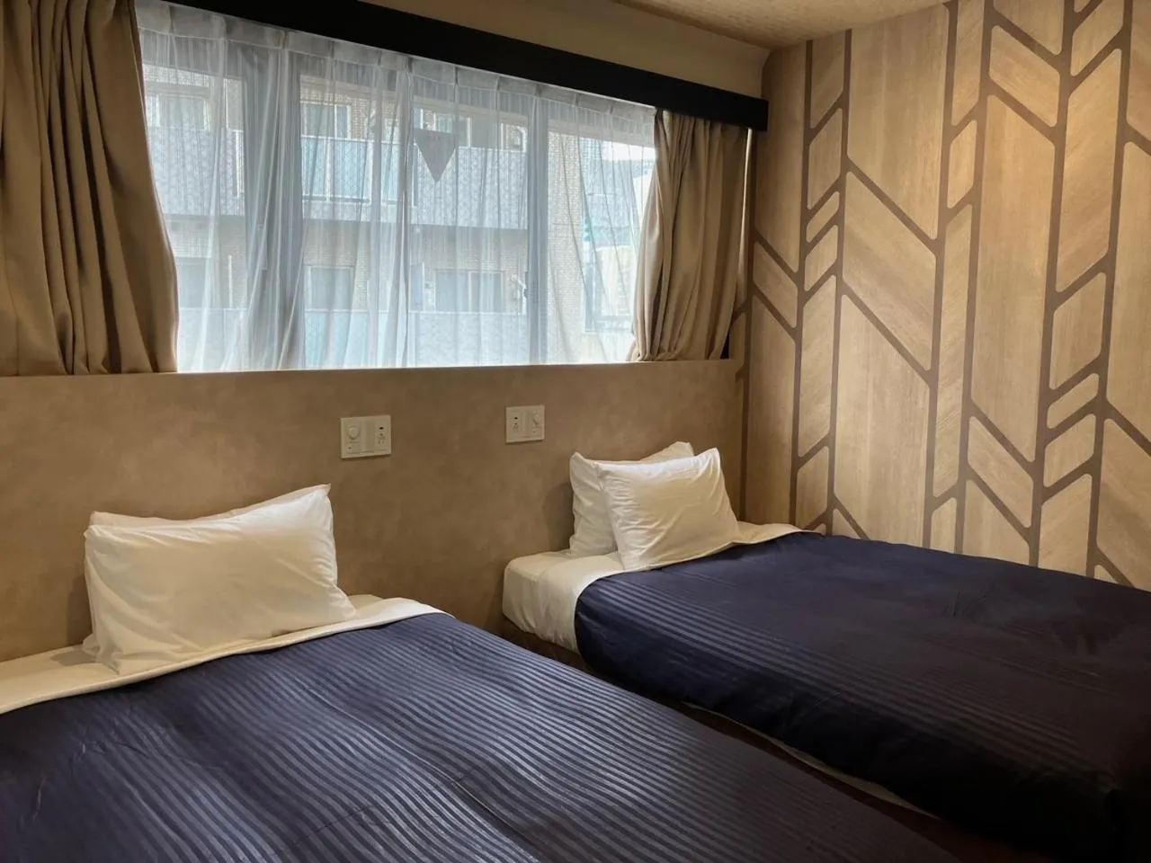 Bed in Hotel Livemax BUDGET Umeda