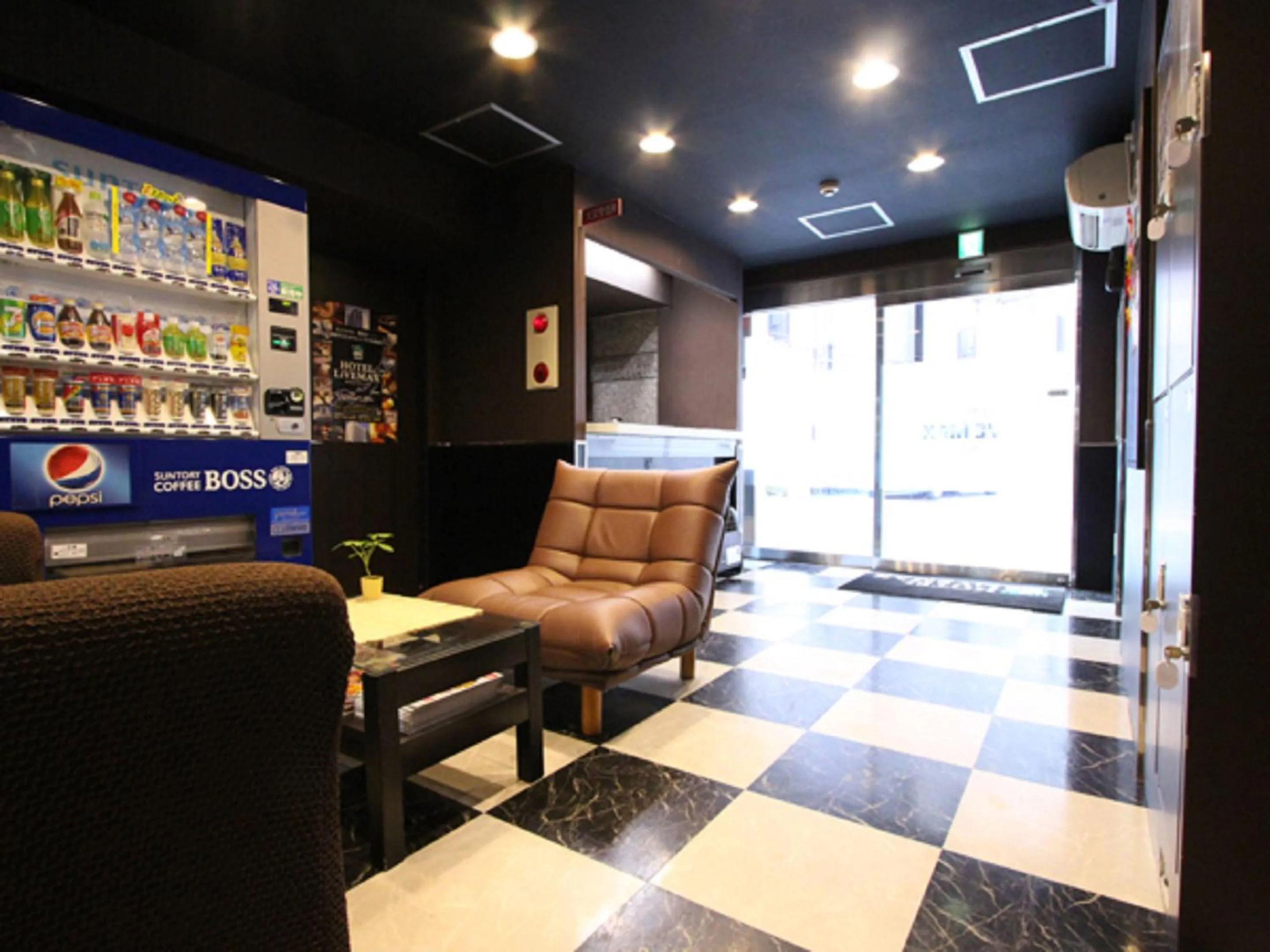 Lobby or reception in Hotel Livemax BUDGET Umeda