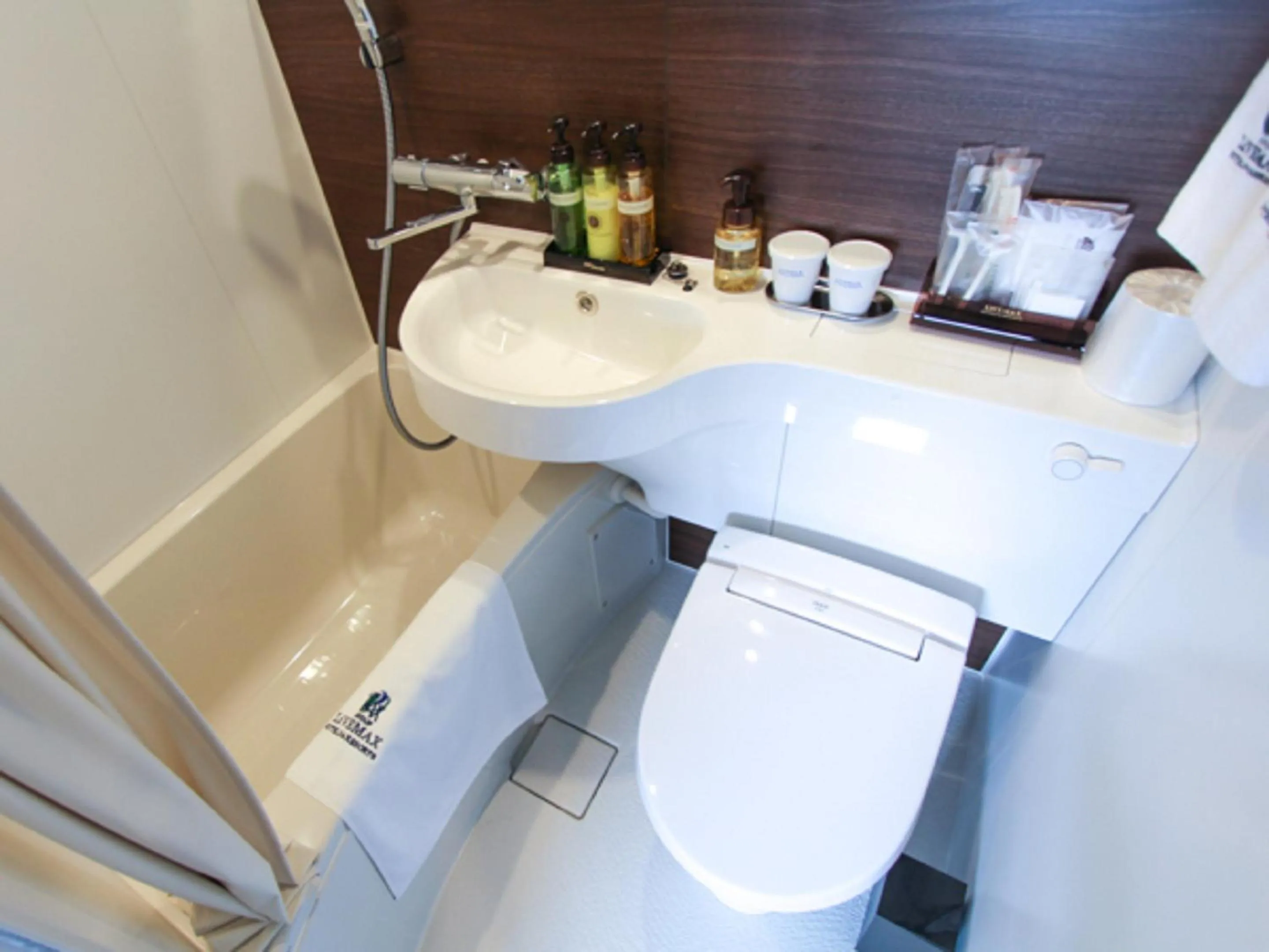 Bathroom in Hotel Livemax BUDGET Umeda