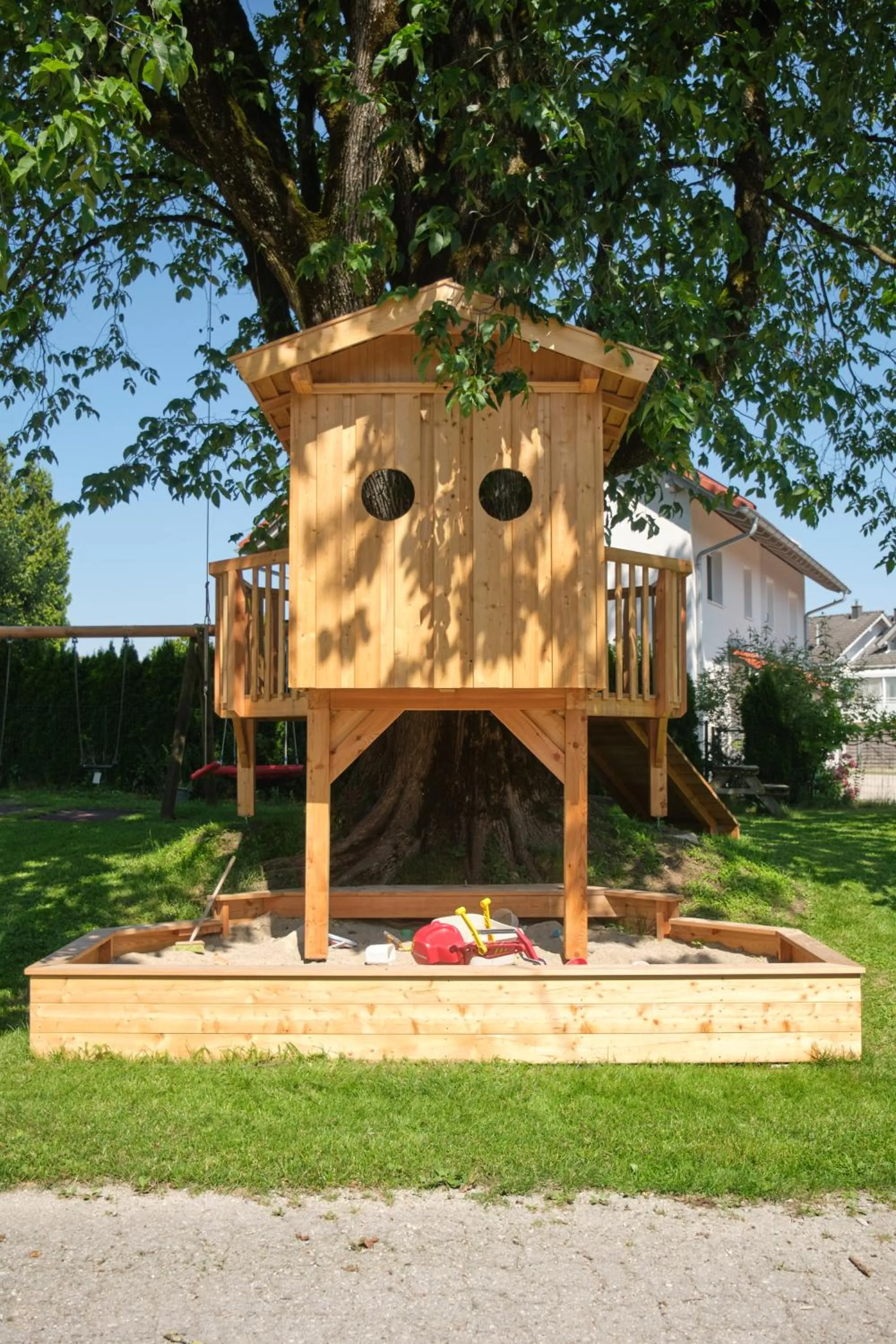 Children play ground in Santner, Hotel