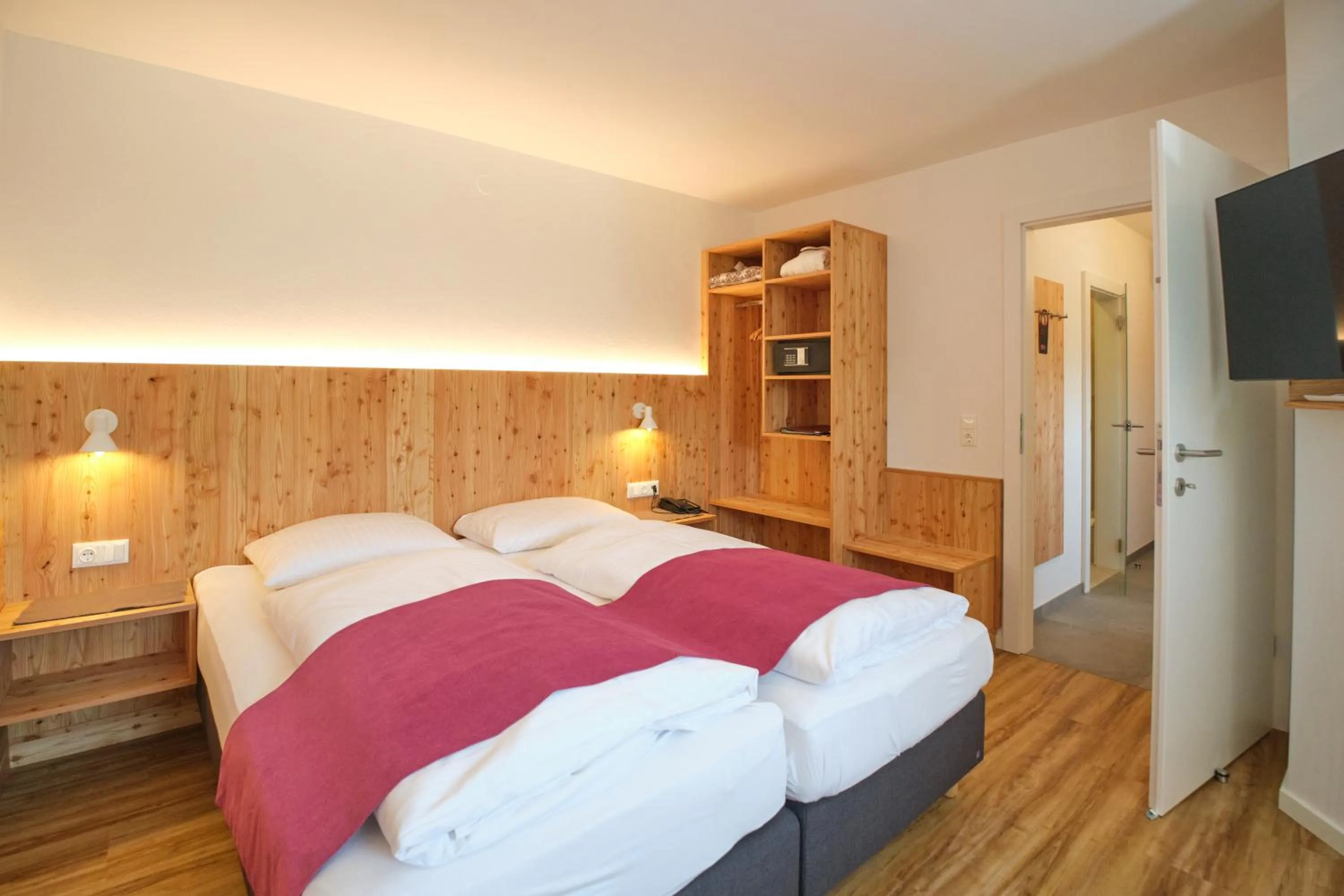 Bed in Santner, Hotel