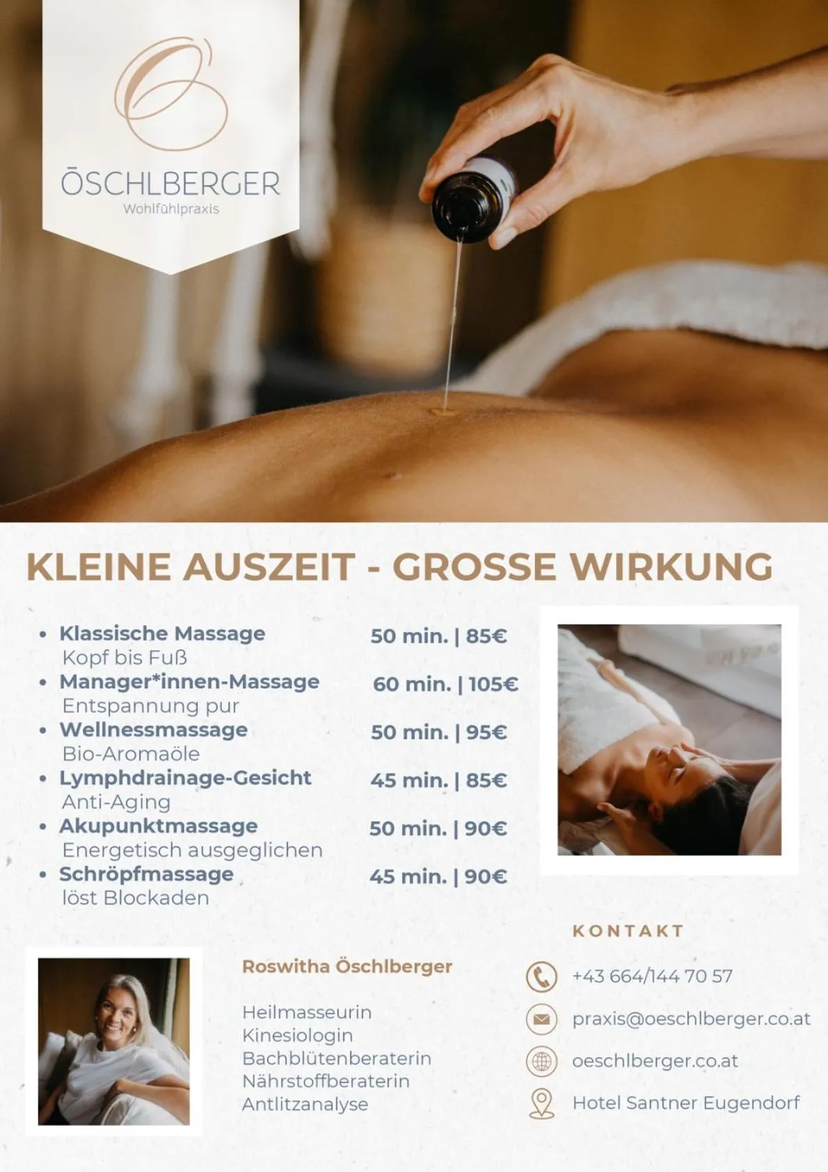 Massage in Santner, Hotel