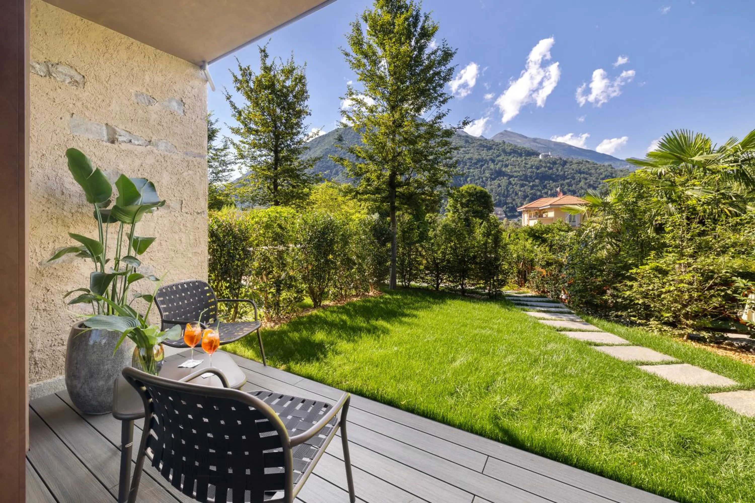 Patio in Park Hotel Villa Belvedere