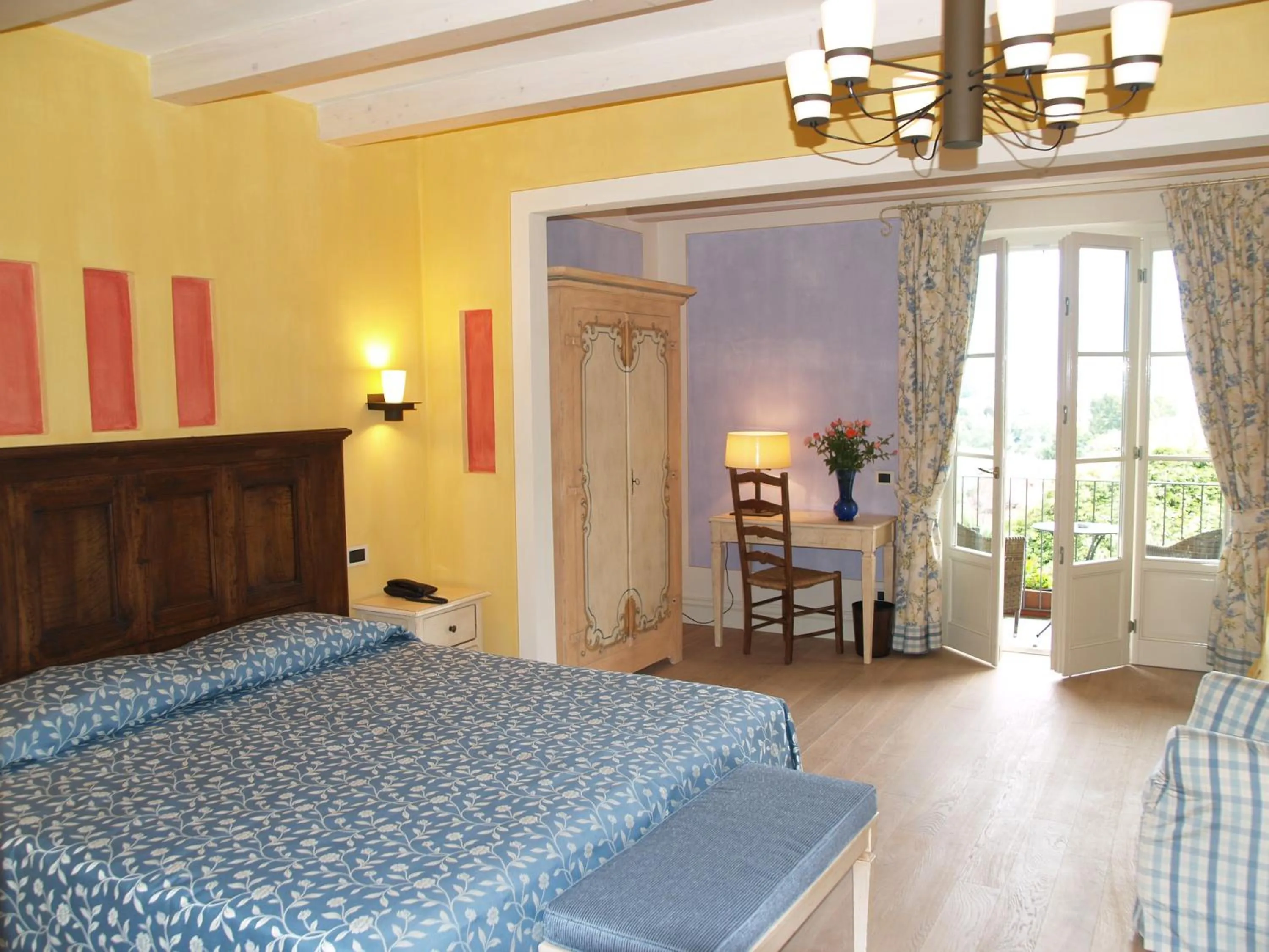 Bed in Park Hotel Villa Belvedere