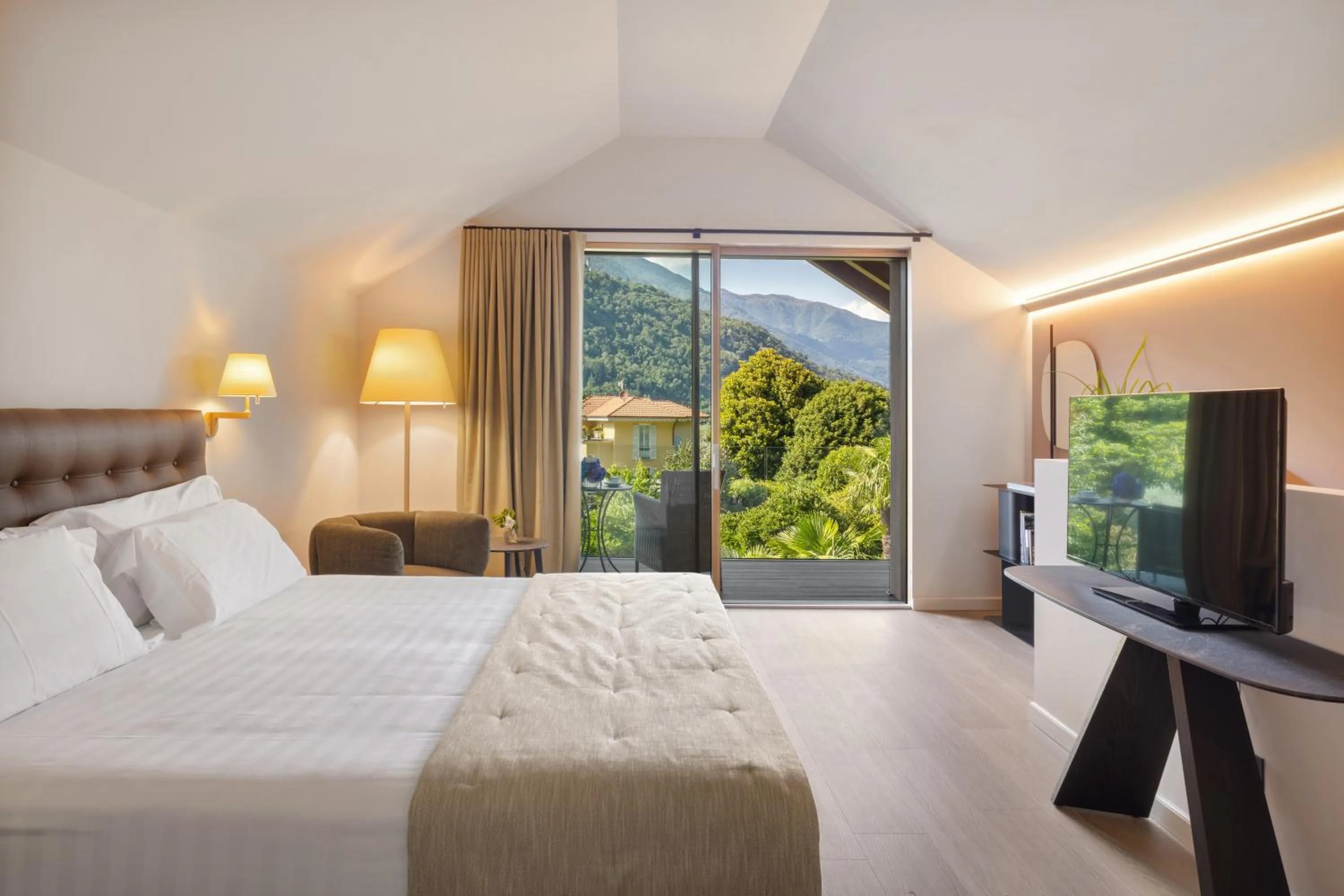 Bed in Park Hotel Villa Belvedere