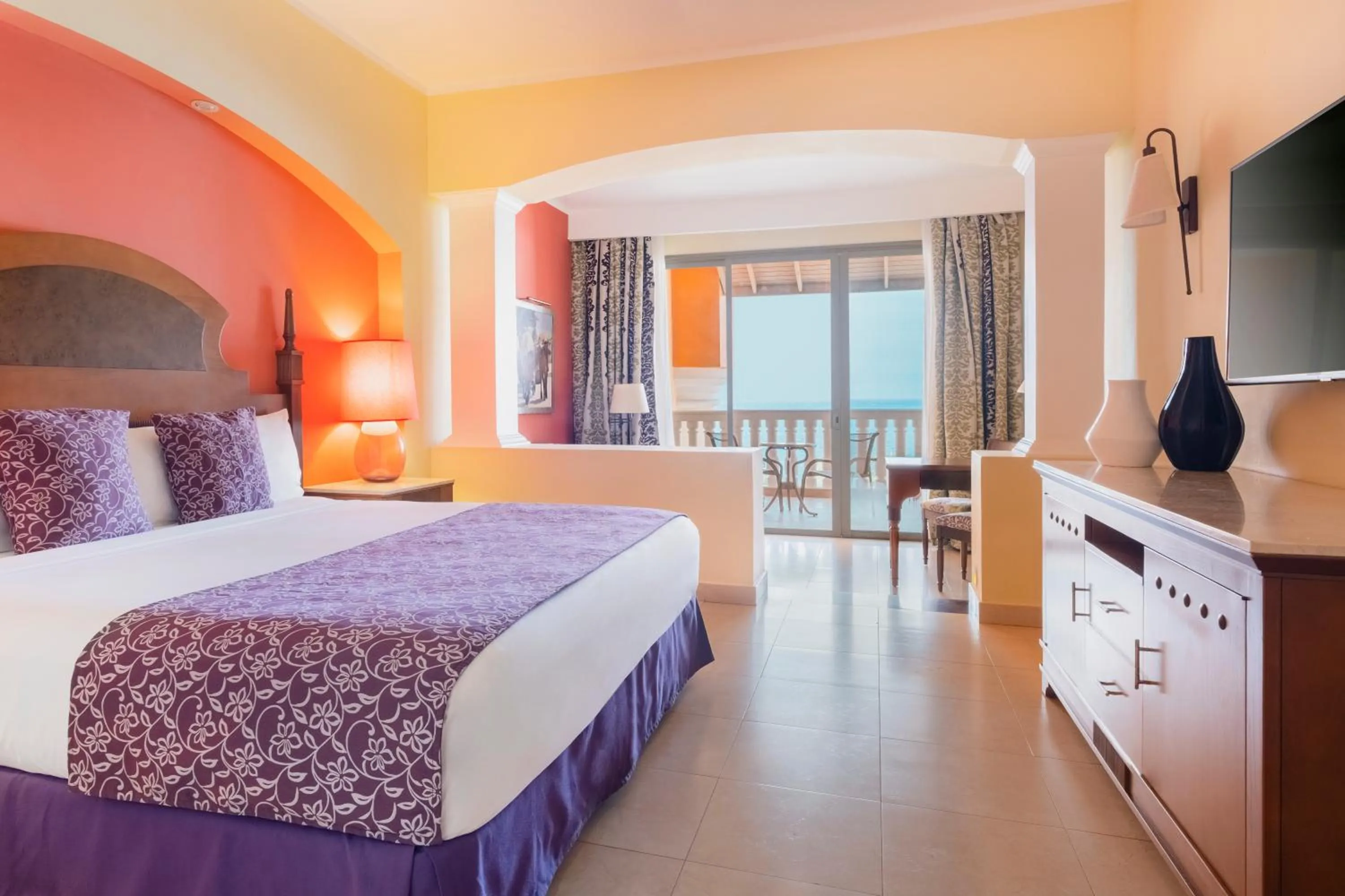 Photo of the whole room, Bed in Iberostar Selection Rose Hall Suites - All Inclusive