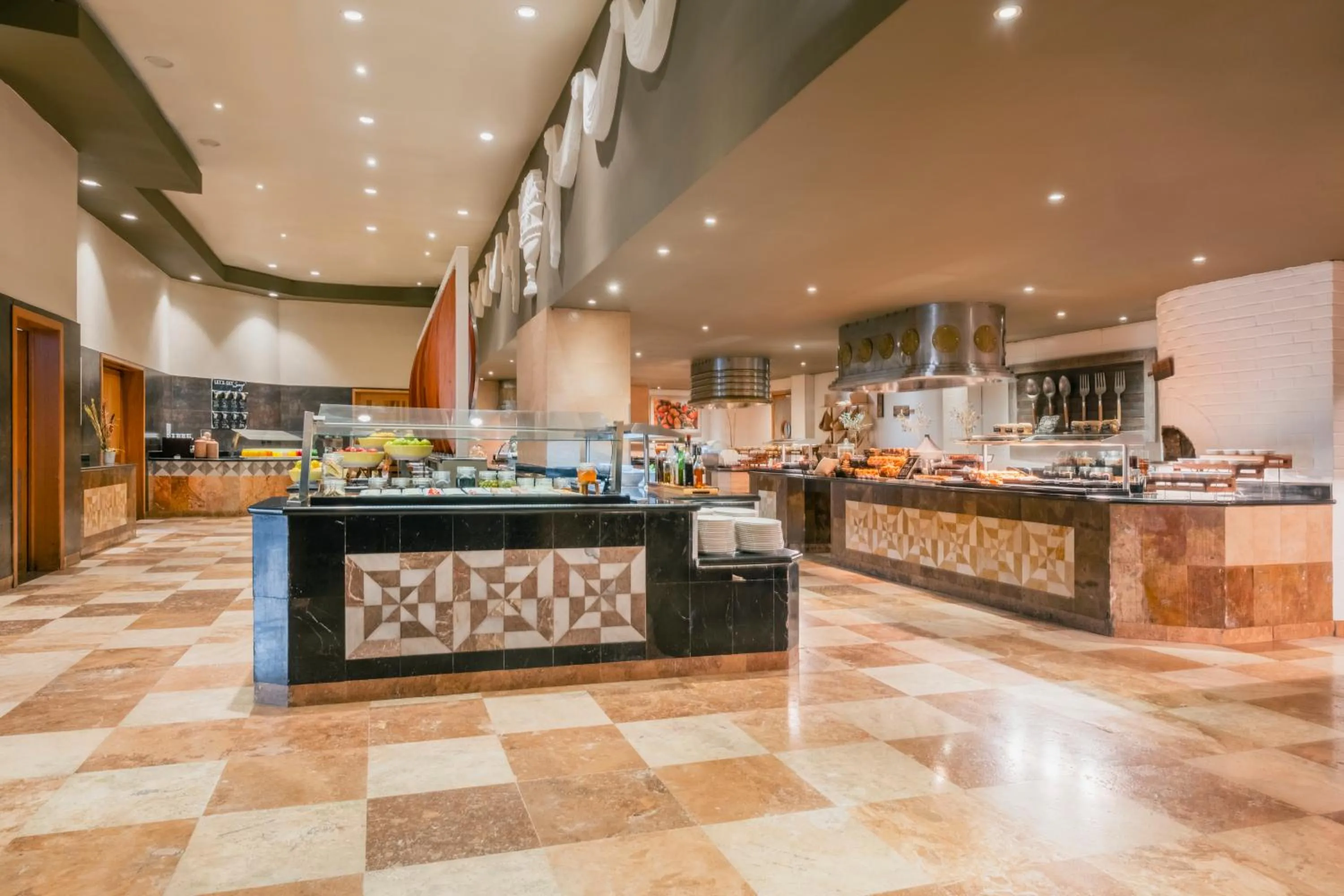 Buffet breakfast in Iberostar Selection Rose Hall Suites - All Inclusive