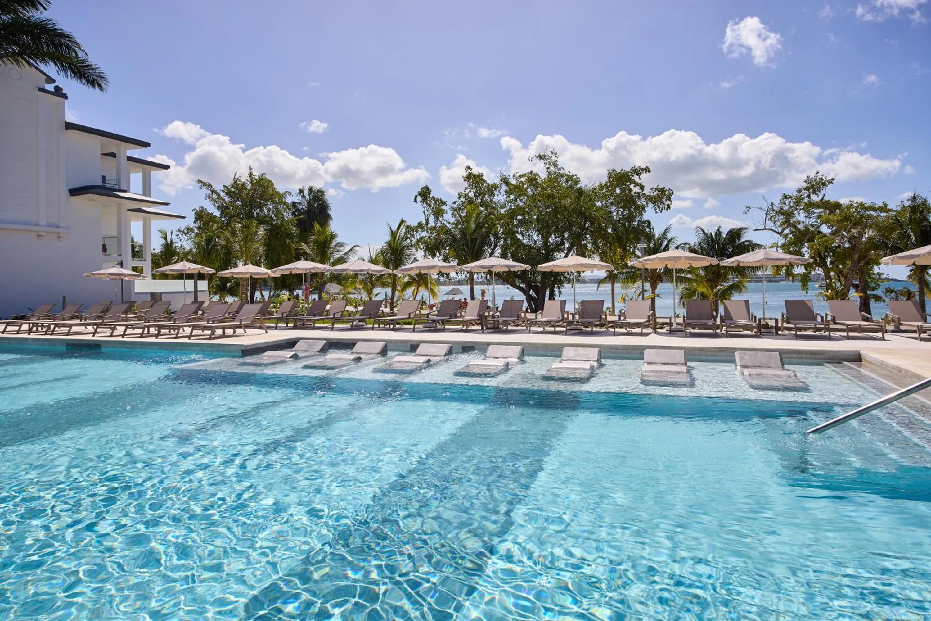 Pool view in Riu Negril - All Inclusive