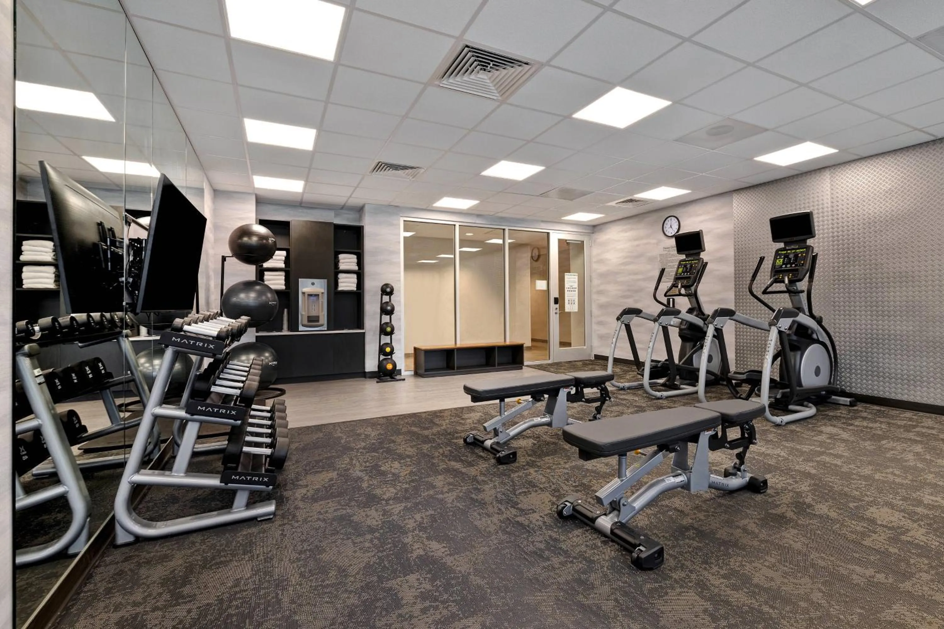 Fitness centre/facilities in Fairfield by Marriott Inn & Suites St. Paul Eagan
