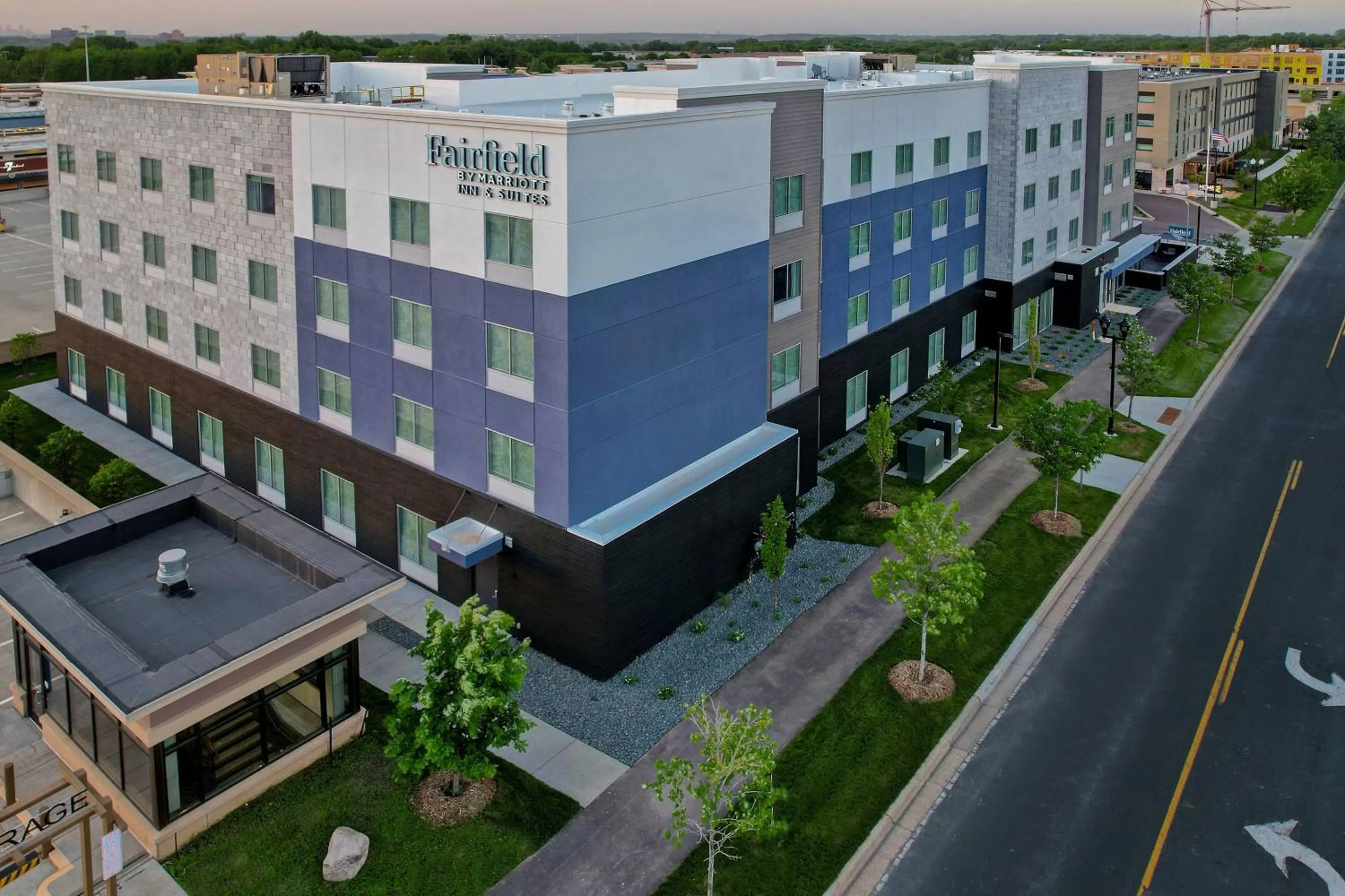 Property building in Fairfield by Marriott Inn & Suites St. Paul Eagan