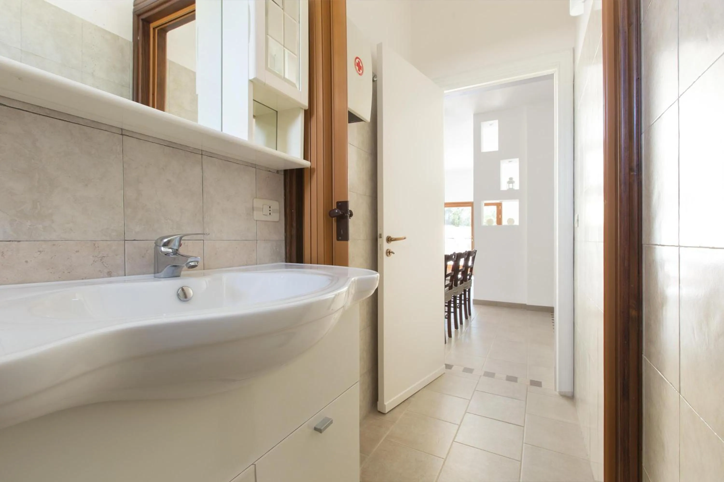 Bathroom in Villa Martina by BarbarHouse