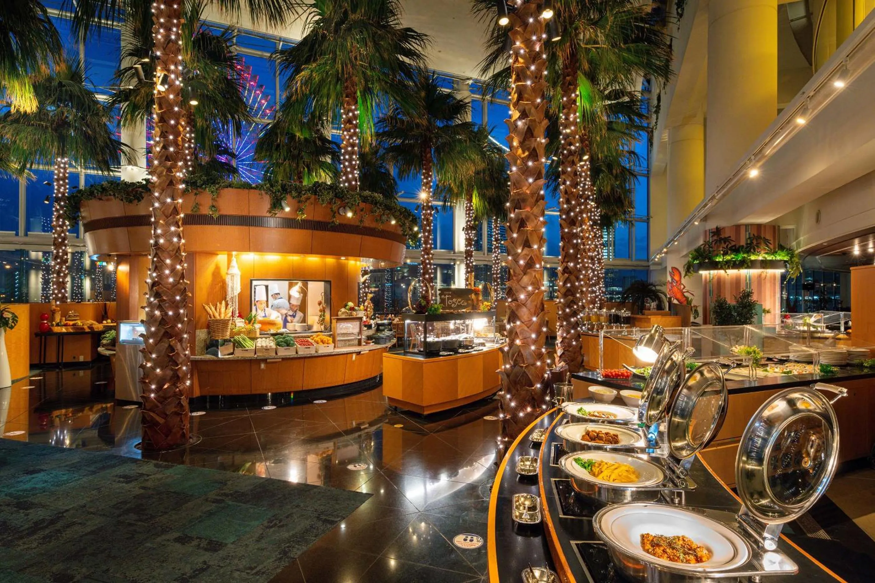 Restaurant/places to eat in The Yokohama Bay Hotel Tokyu