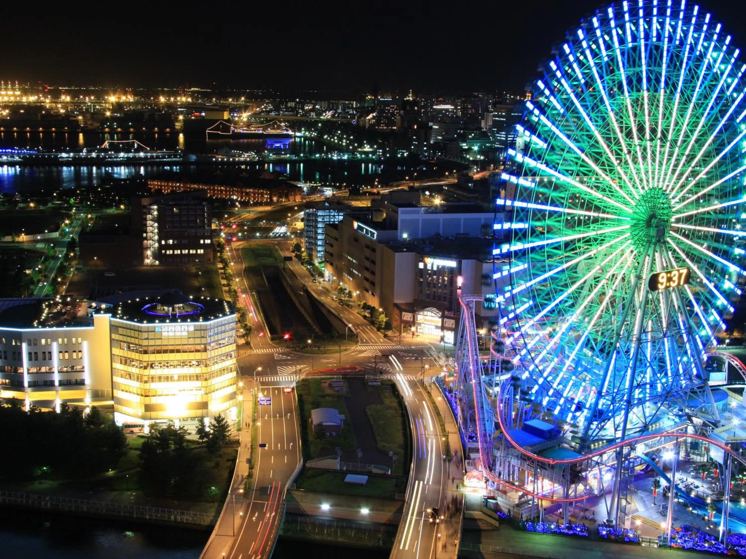 Sea view in The Yokohama Bay Hotel Tokyu