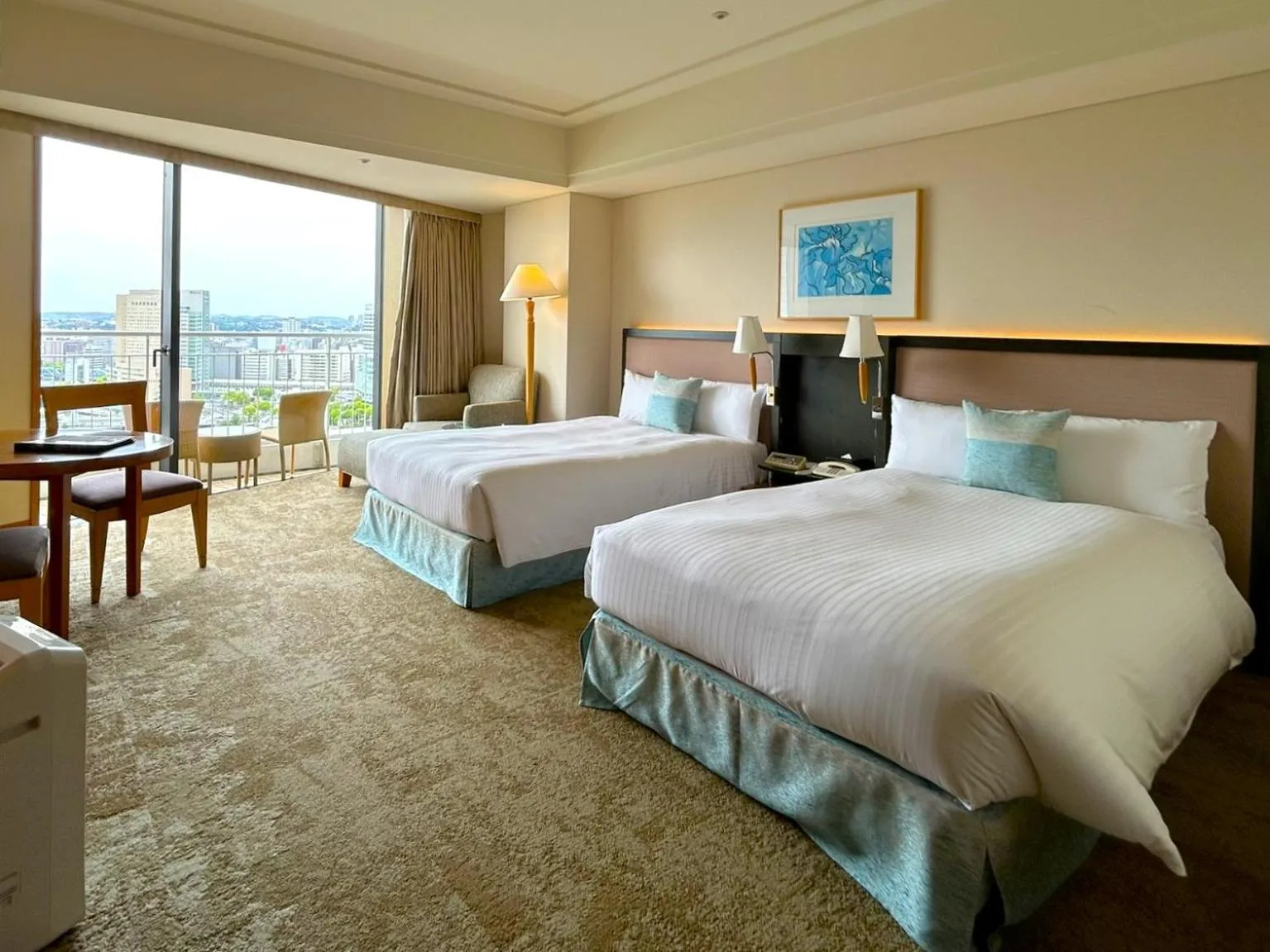 Photo of the whole room, Bed in The Yokohama Bay Hotel Tokyu
