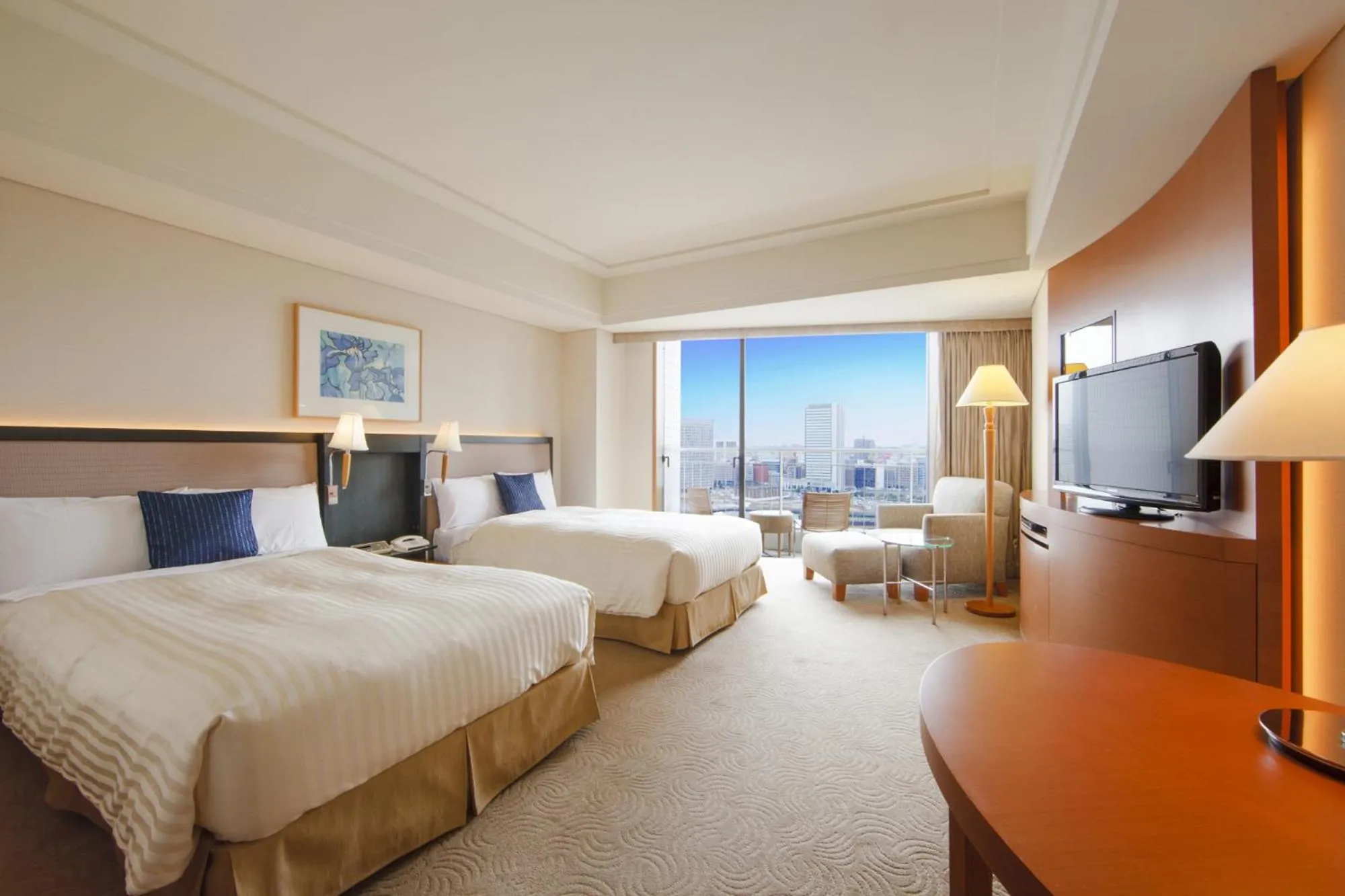 Day, Bed in The Yokohama Bay Hotel Tokyu