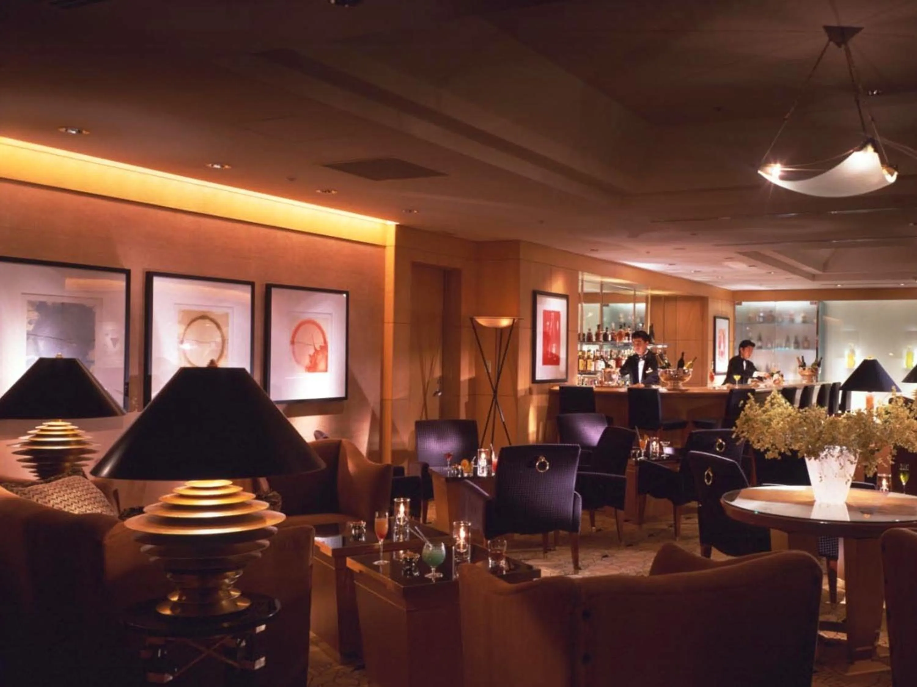 Lounge or bar in The Yokohama Bay Hotel Tokyu