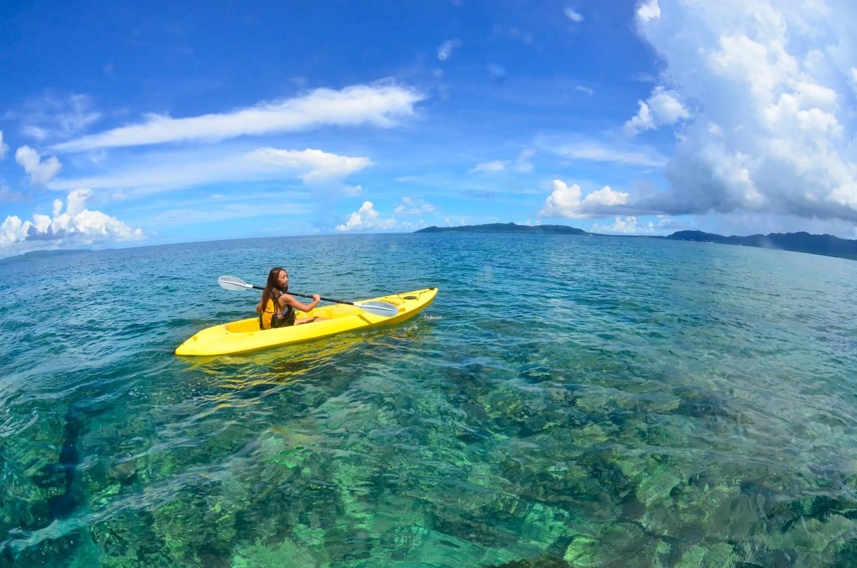 Canoeing in FUSAKI BEACH RESORT HOTEL & VILLAS